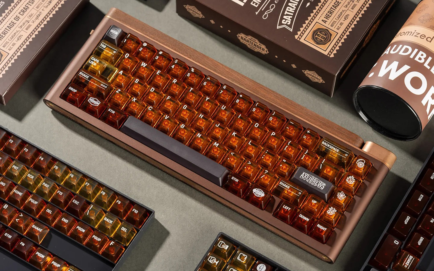Introducing Our Best-Selling Keycaps: Asimov and ABS Bartender