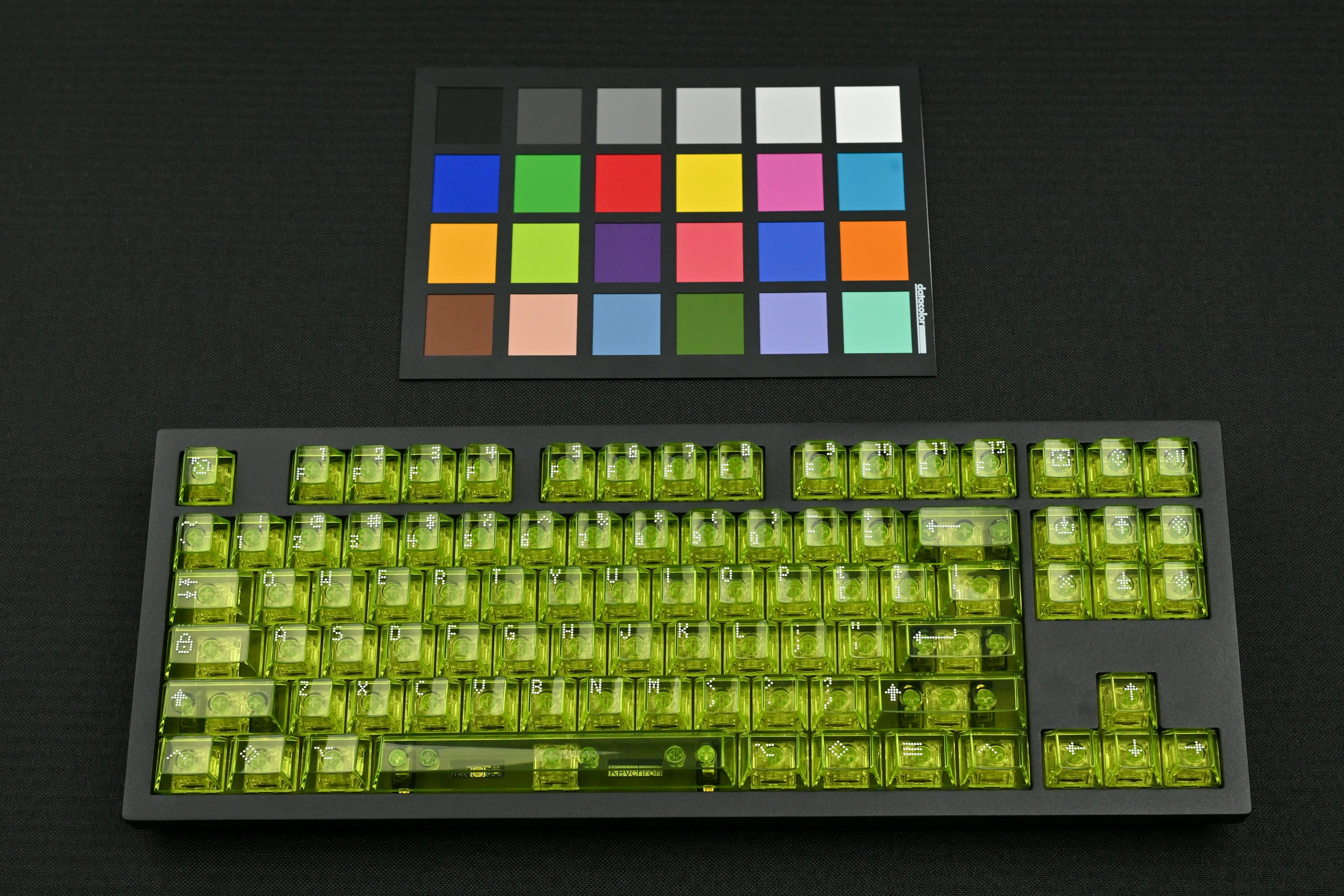 Asimov Cherry Profile Transparent Keycaps