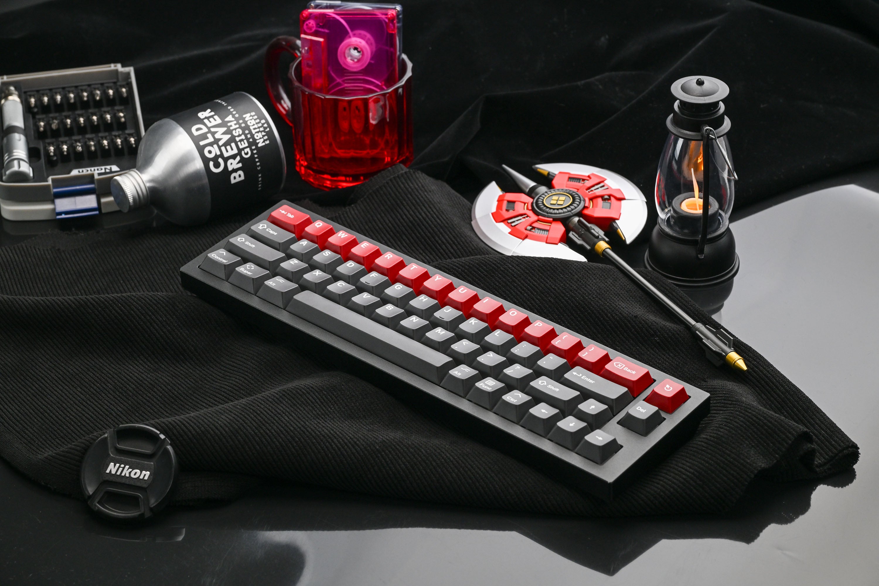 KAP Grey Alert Keycaps