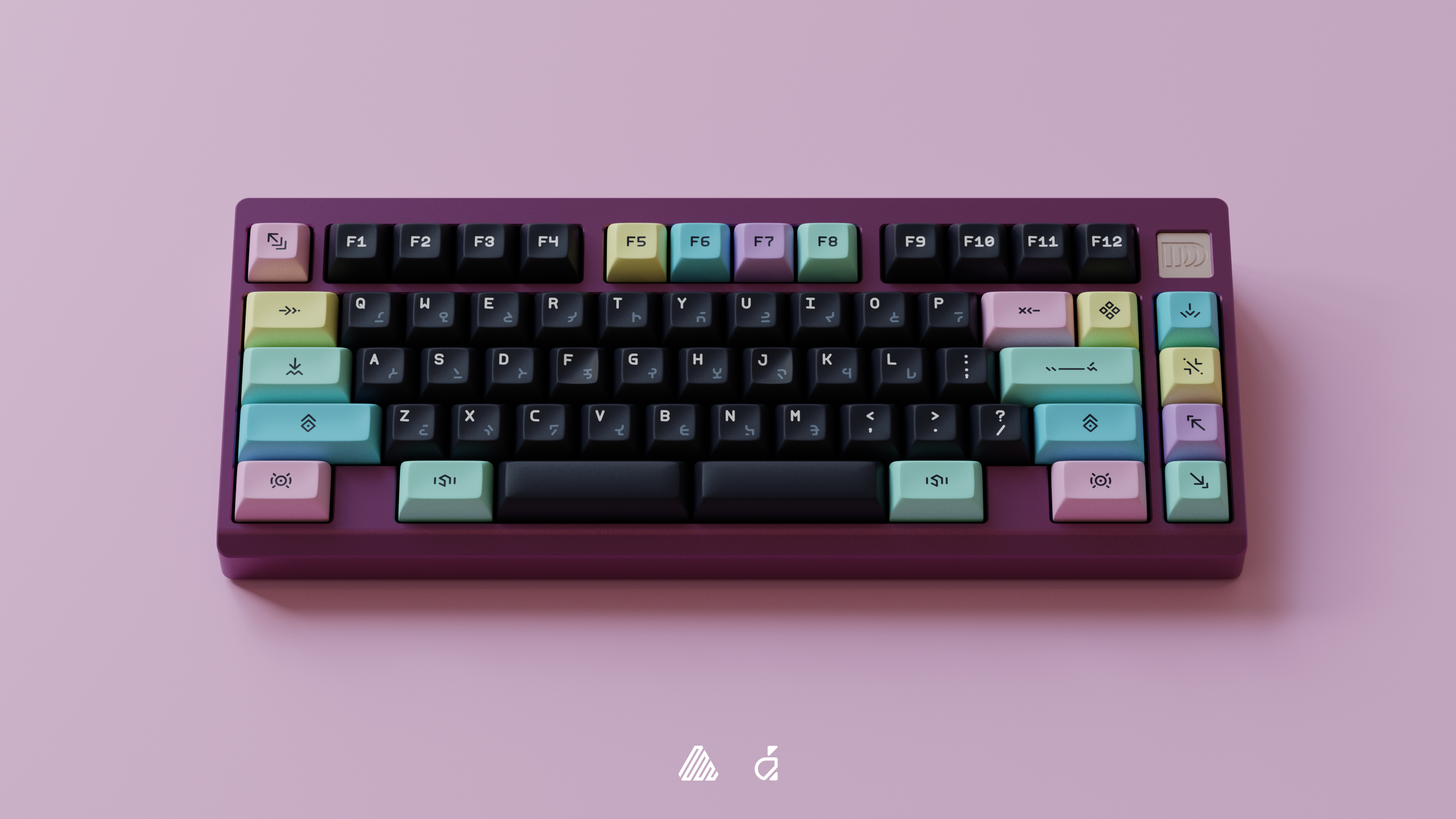 KAM ASTHA Thickened PBT Keycaps