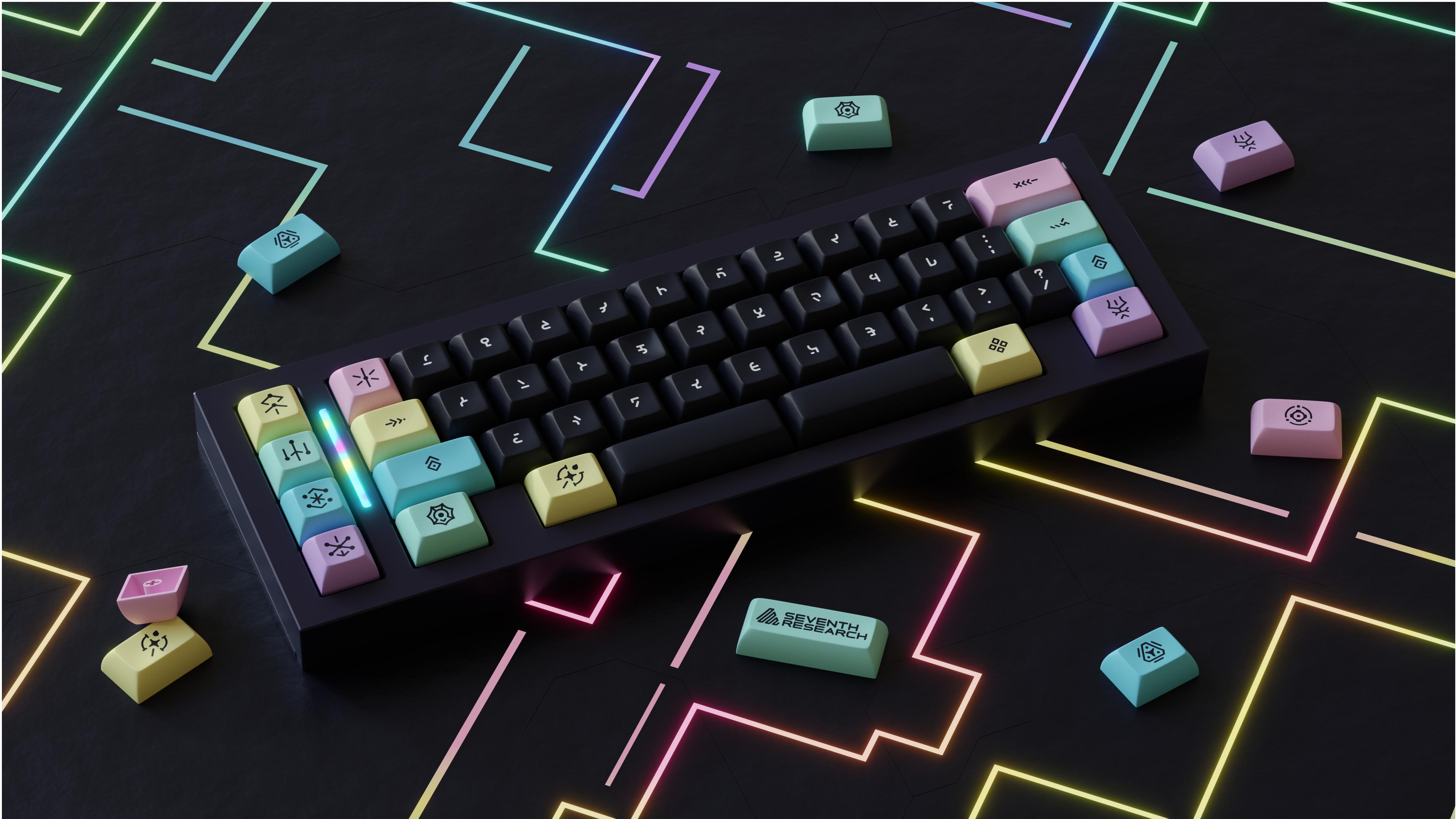 KAM ASTHA Thickened PBT Keycaps