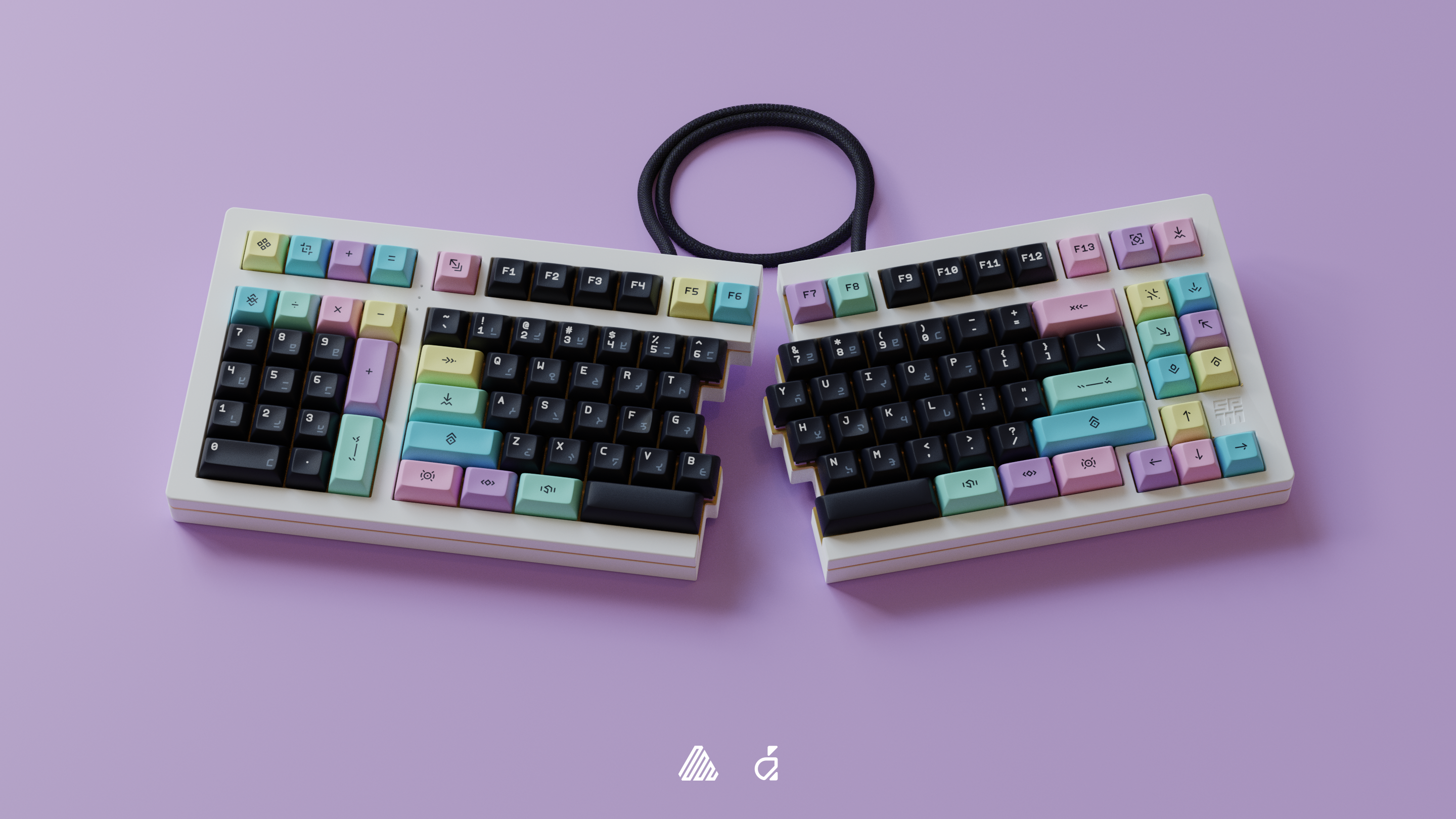 KAM ASTHA Thickened PBT Keycaps