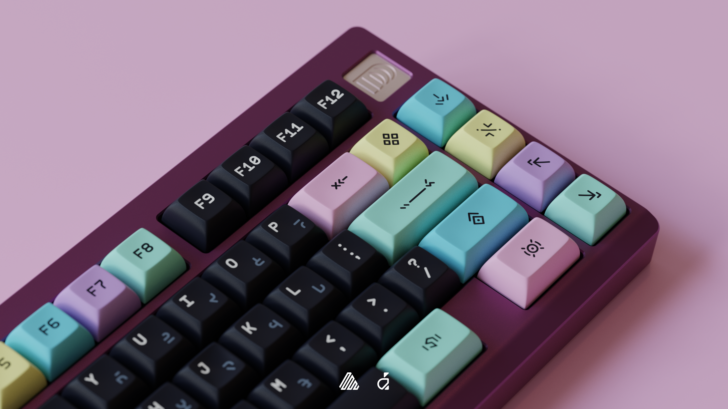 KAM ASTHA Thickened PBT Keycaps