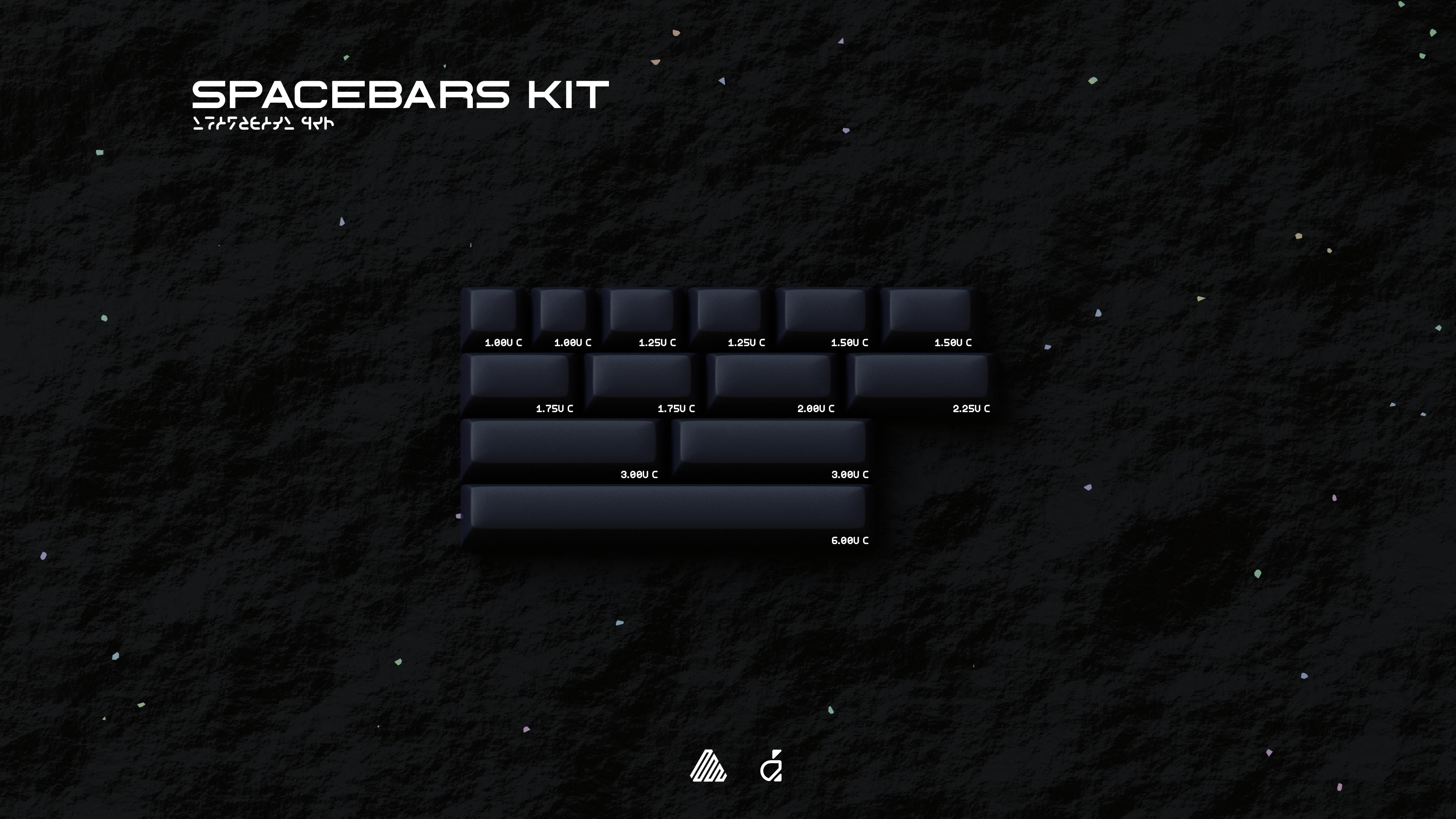 KAM ASTHA Thickened PBT Keycaps-Spacebars Kit