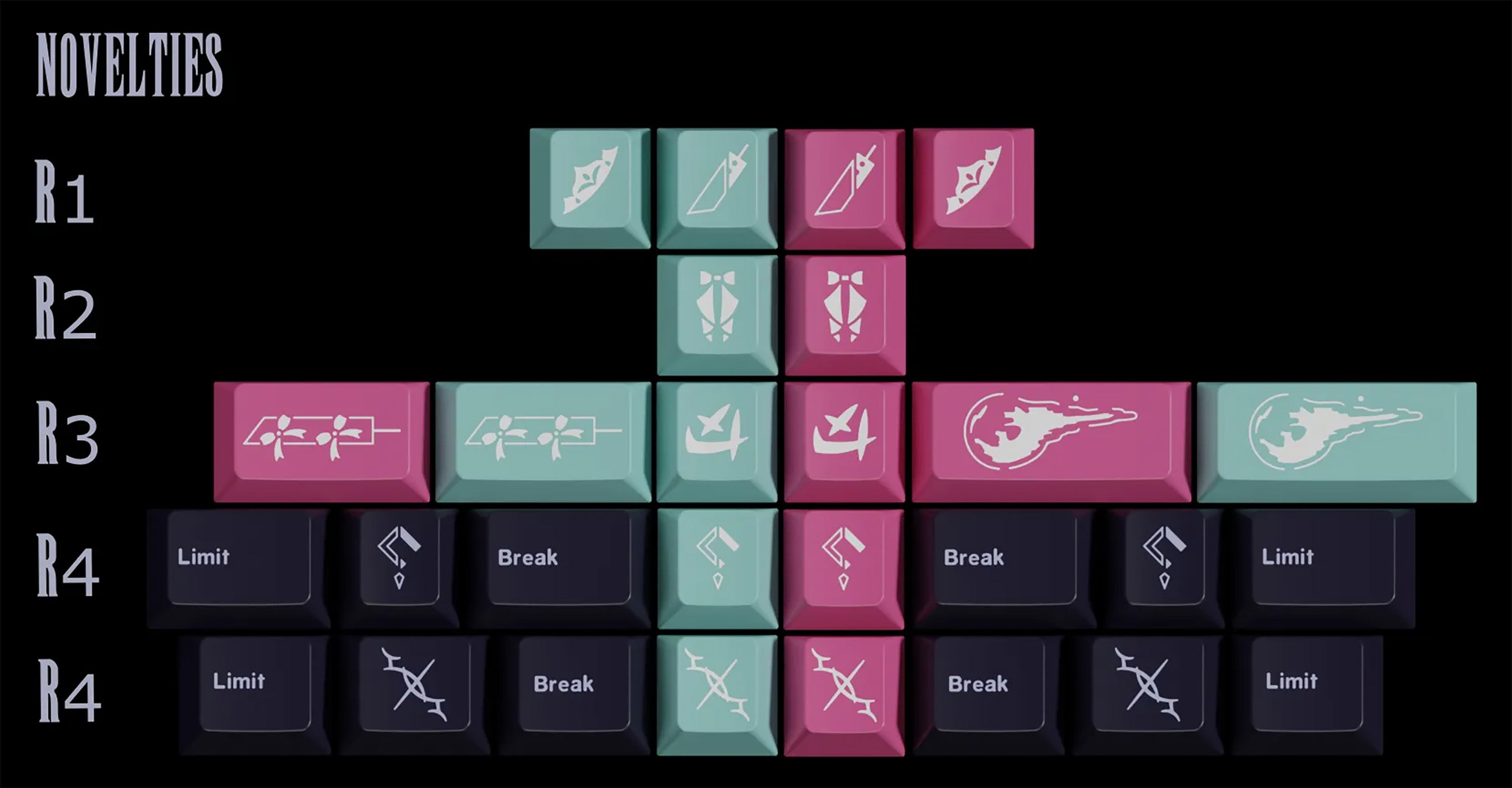 KAP Buff Bride Keycaps