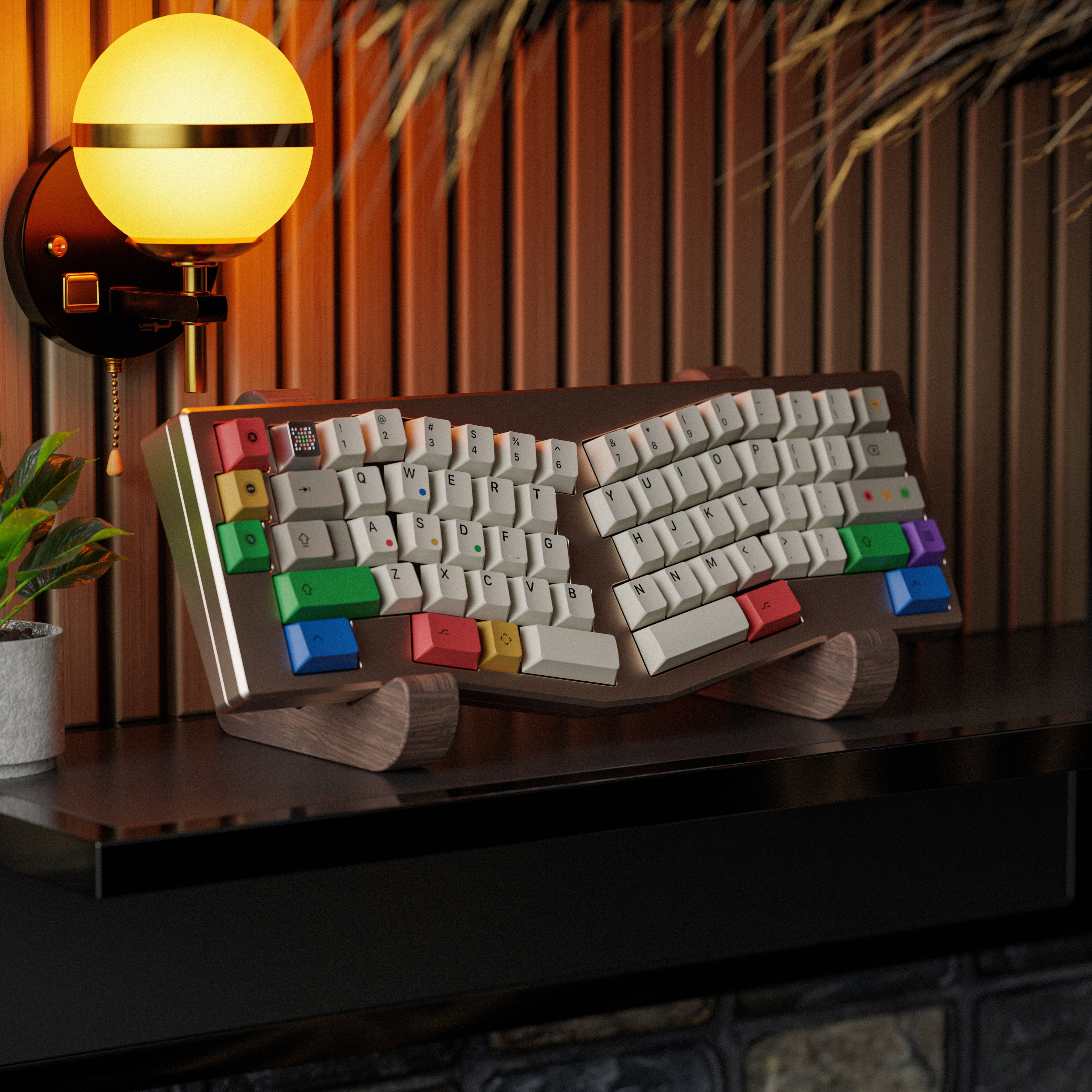 KAP_Retro Lights R2 Keycaps