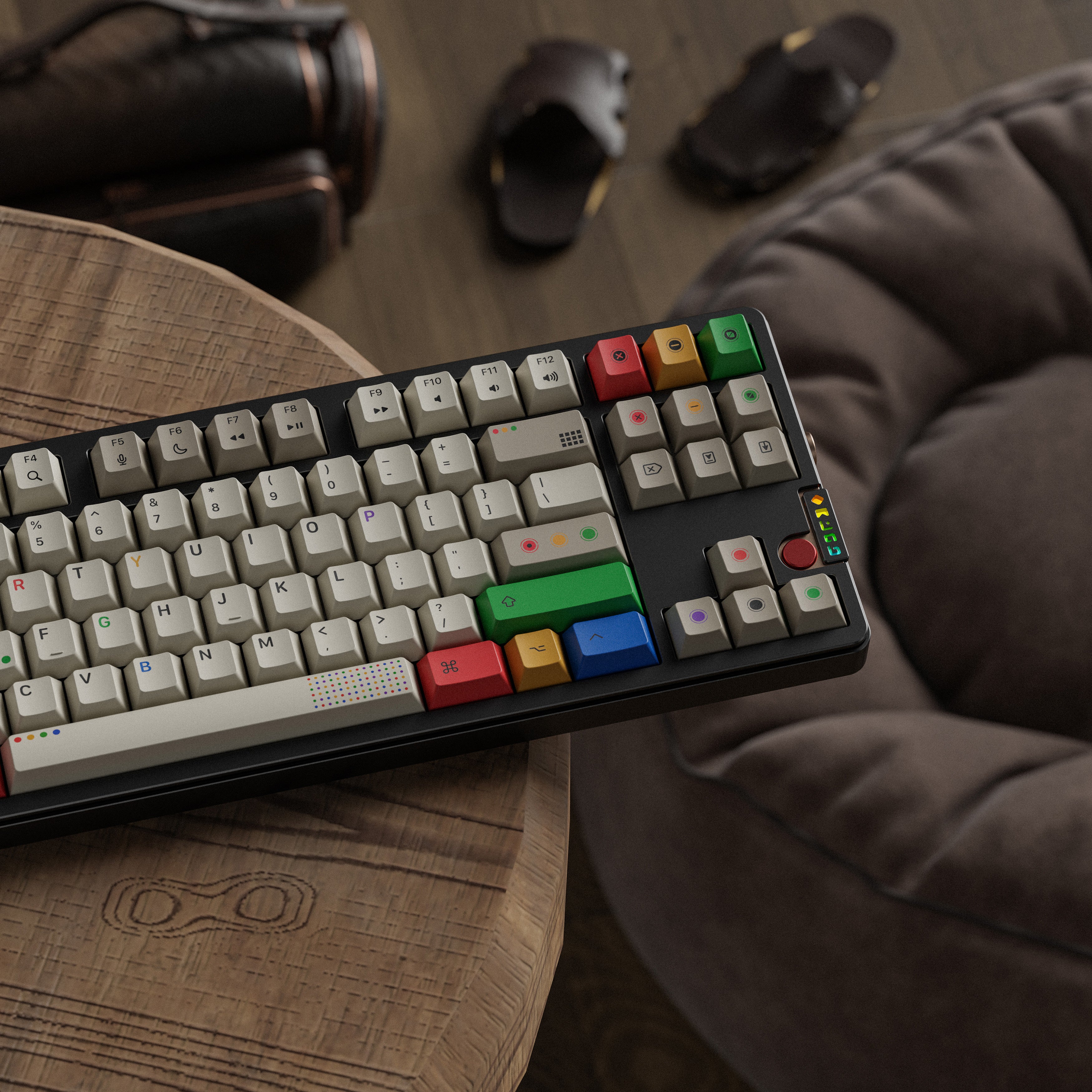 KAP_Retro Lights R2 Keycaps