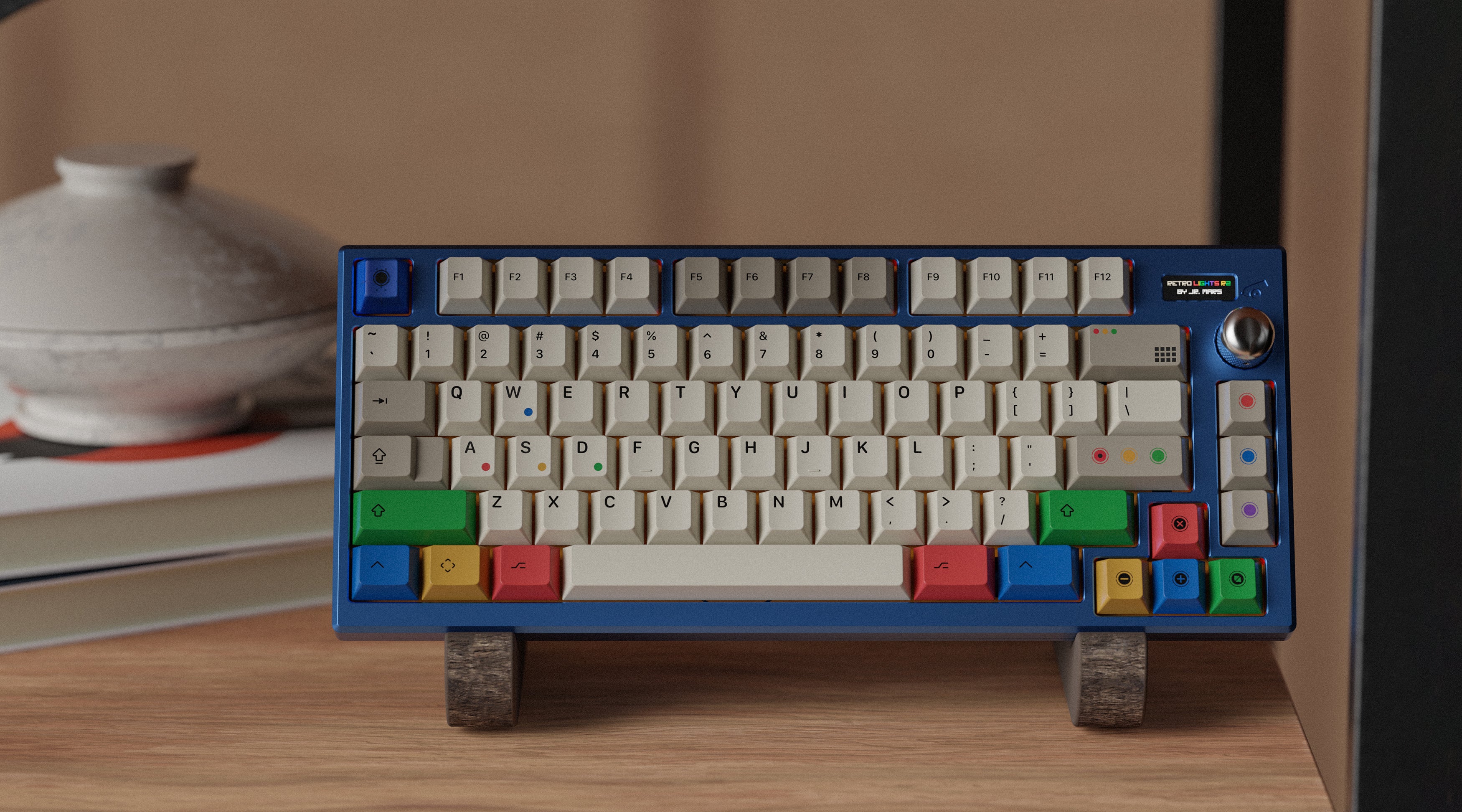 KAP_Retro Lights R2 Keycaps