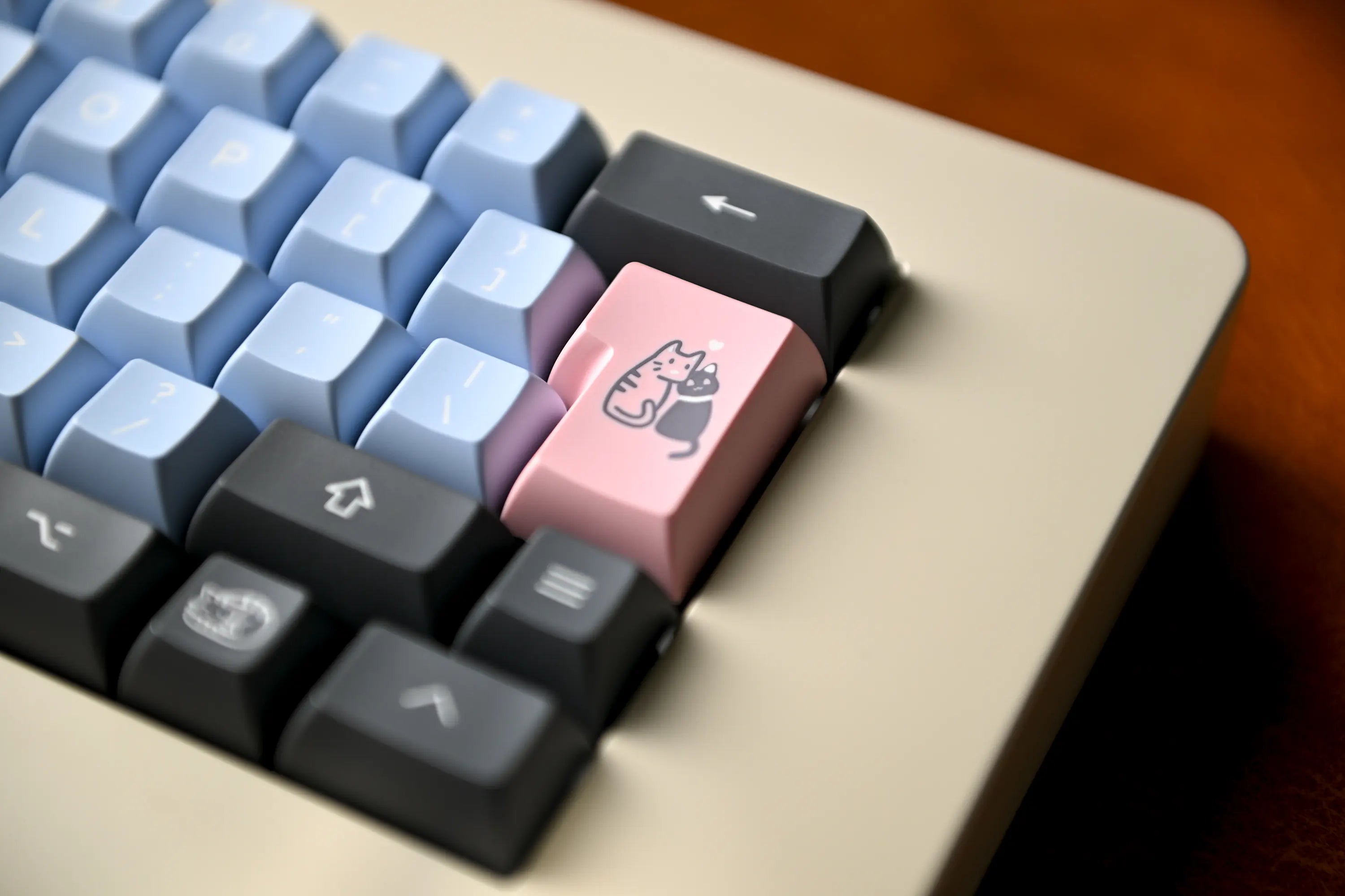 KAT Floofy Boi Thickened Double Shot PBT Keycaps