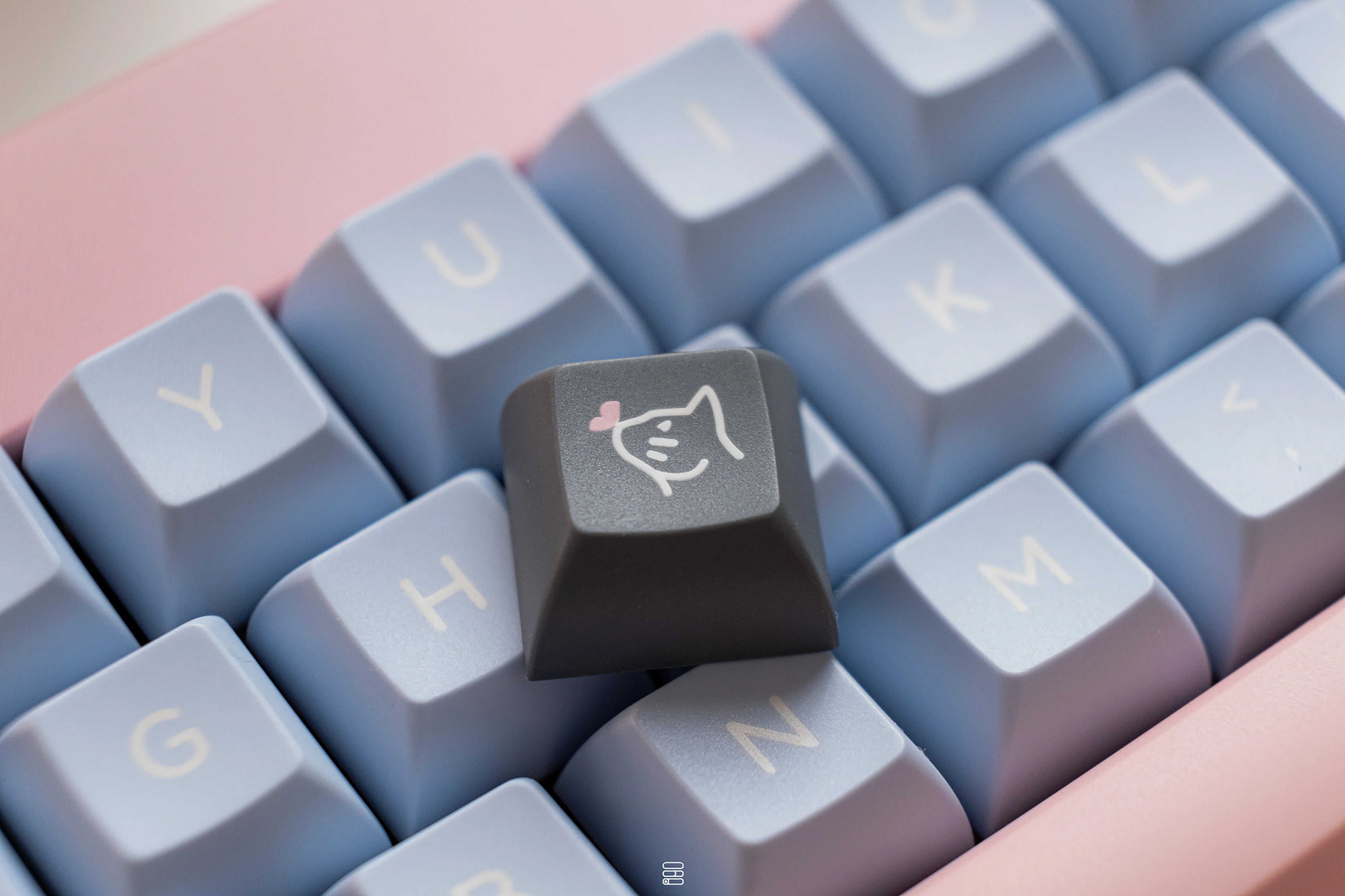 KAT Floofy Boi Thickened Double Shot PBT Keycaps