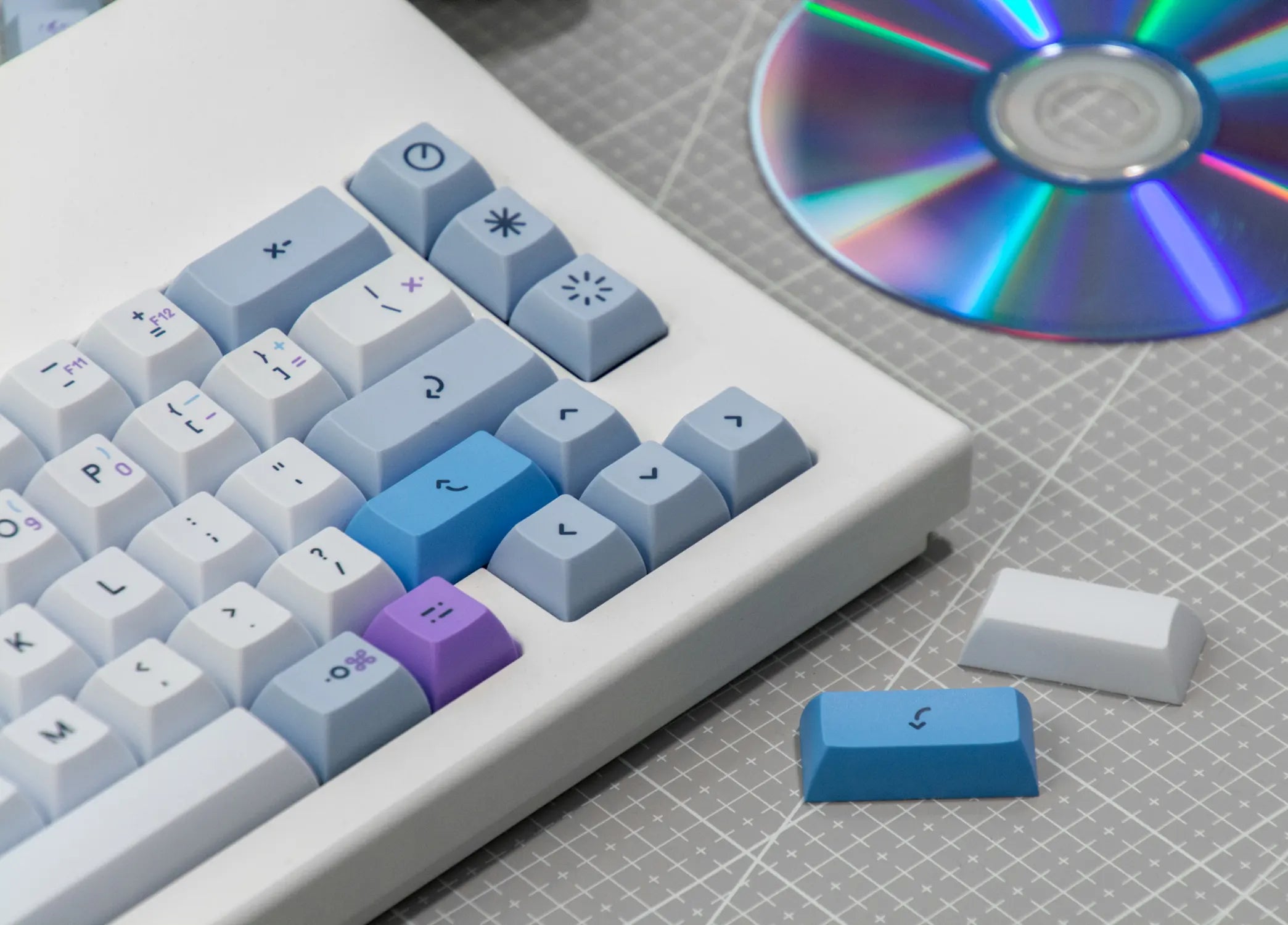 KAT Operator Thickened Double Shot PBT Keycaps
