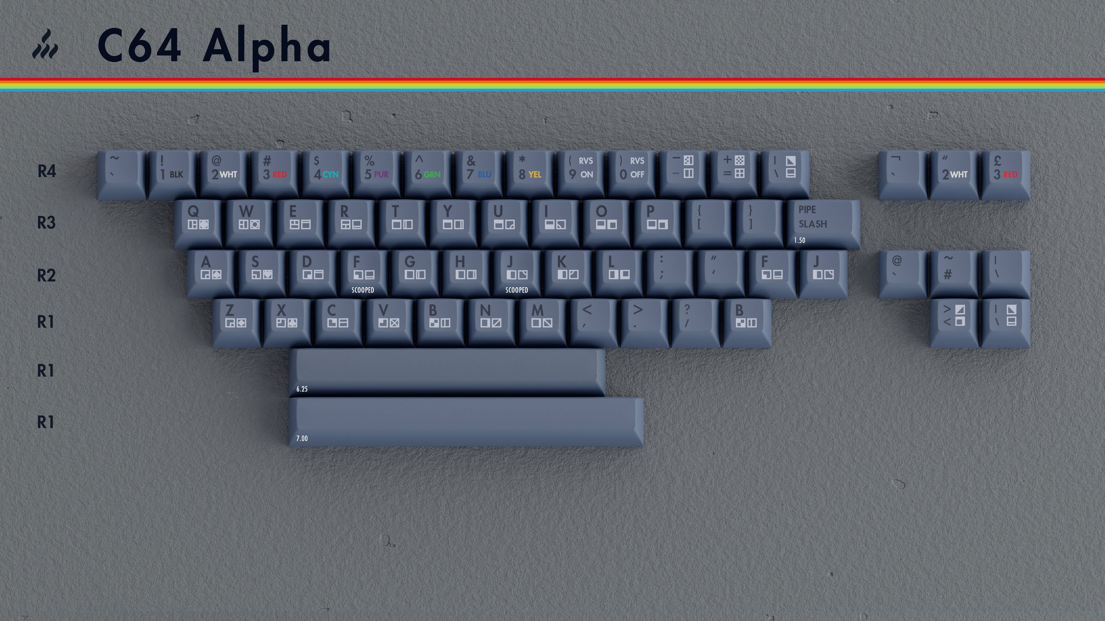KAT Retrobytes Keycaps