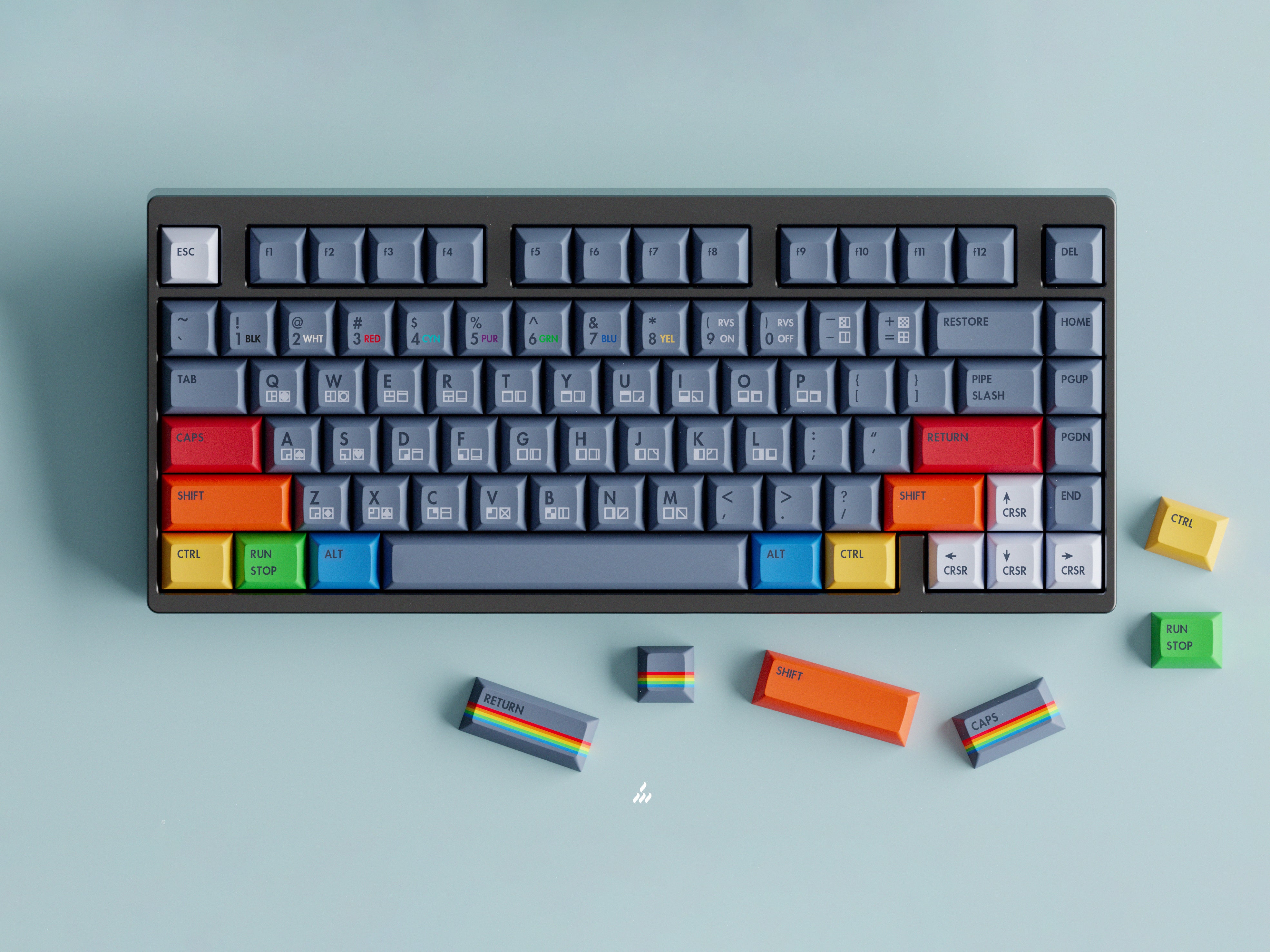 KAT Retrobytes Keycaps
