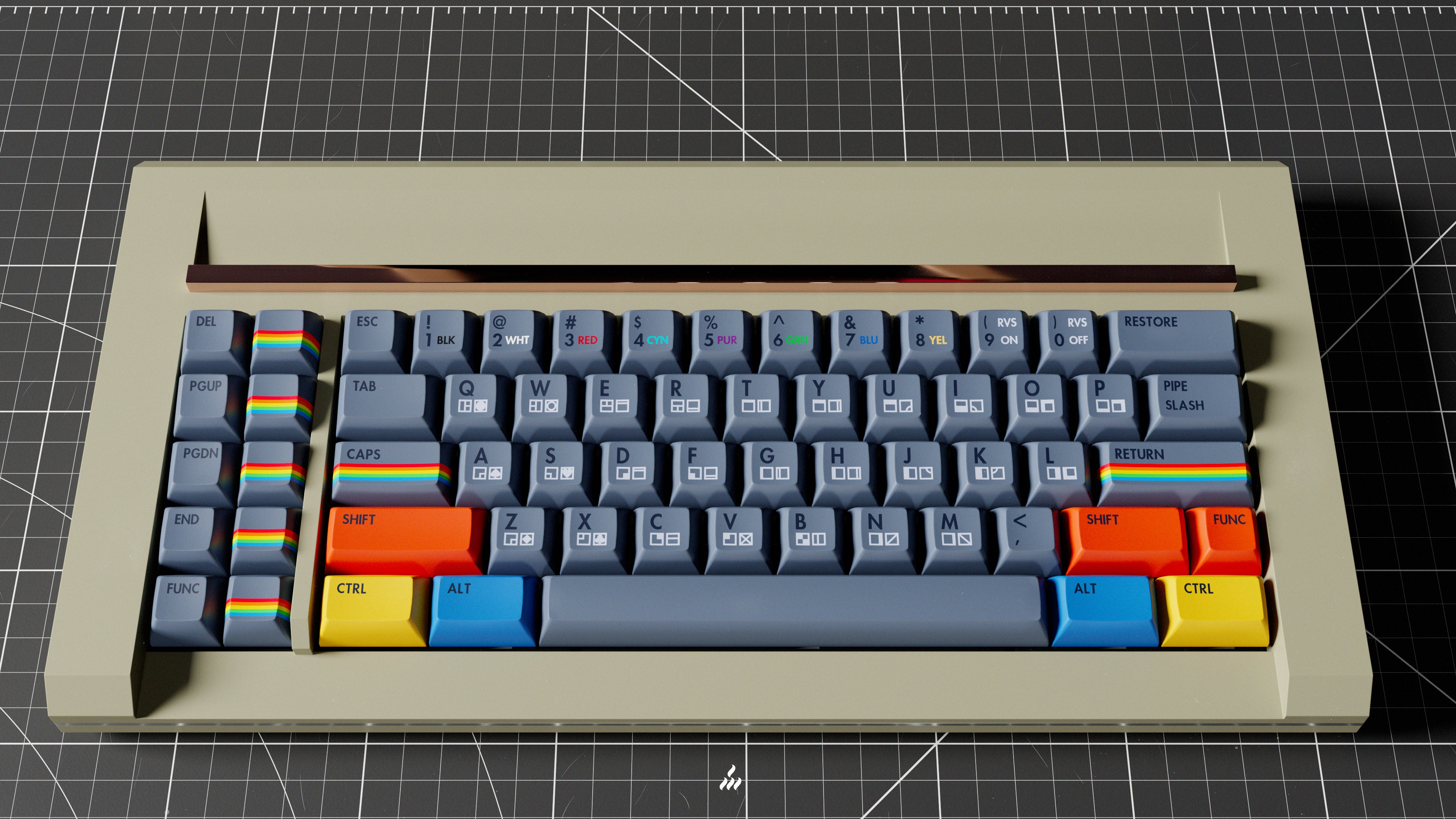 KAT Retrobytes Keycaps