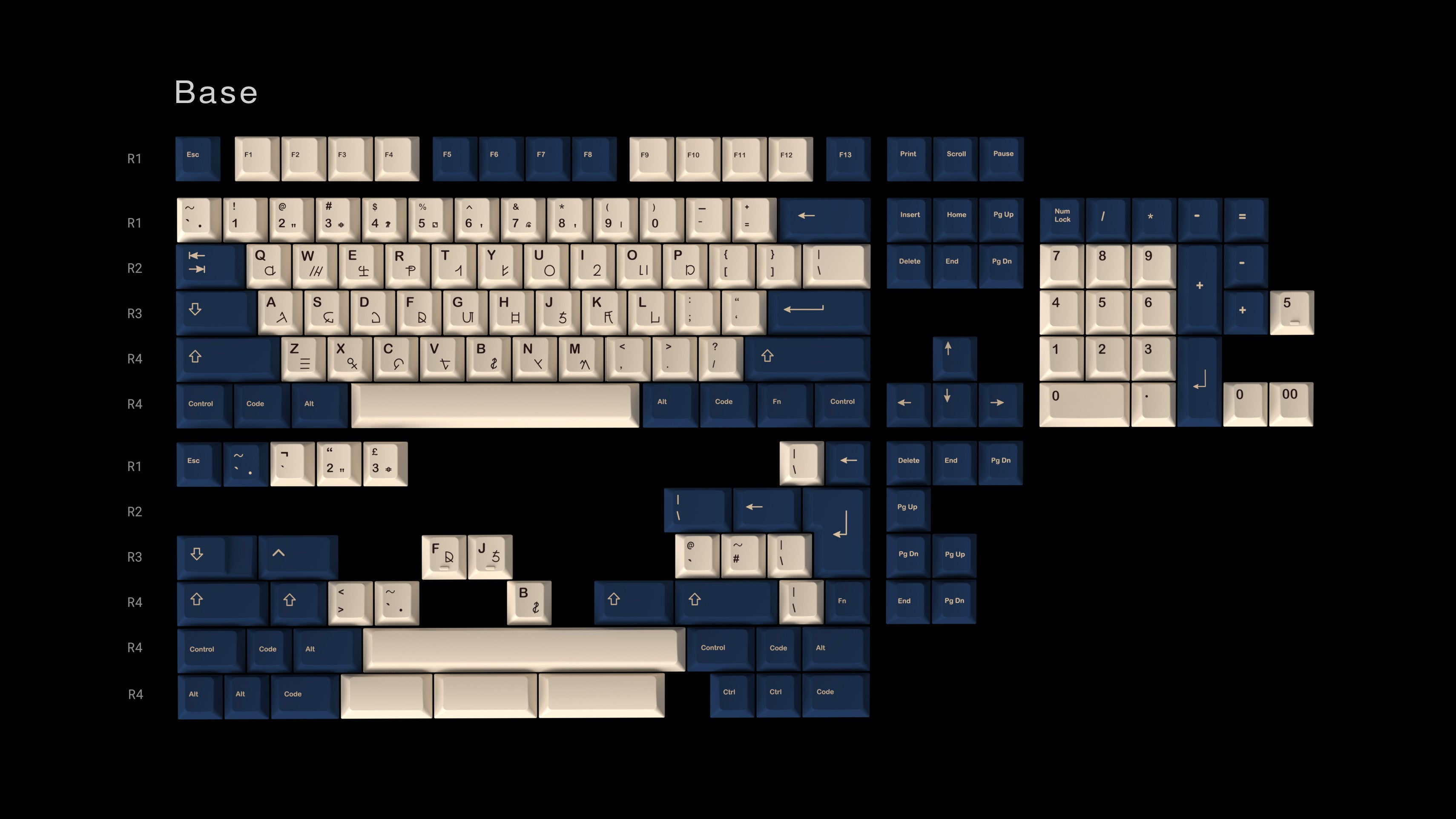 KCH War Maiden PBT Keycaps
