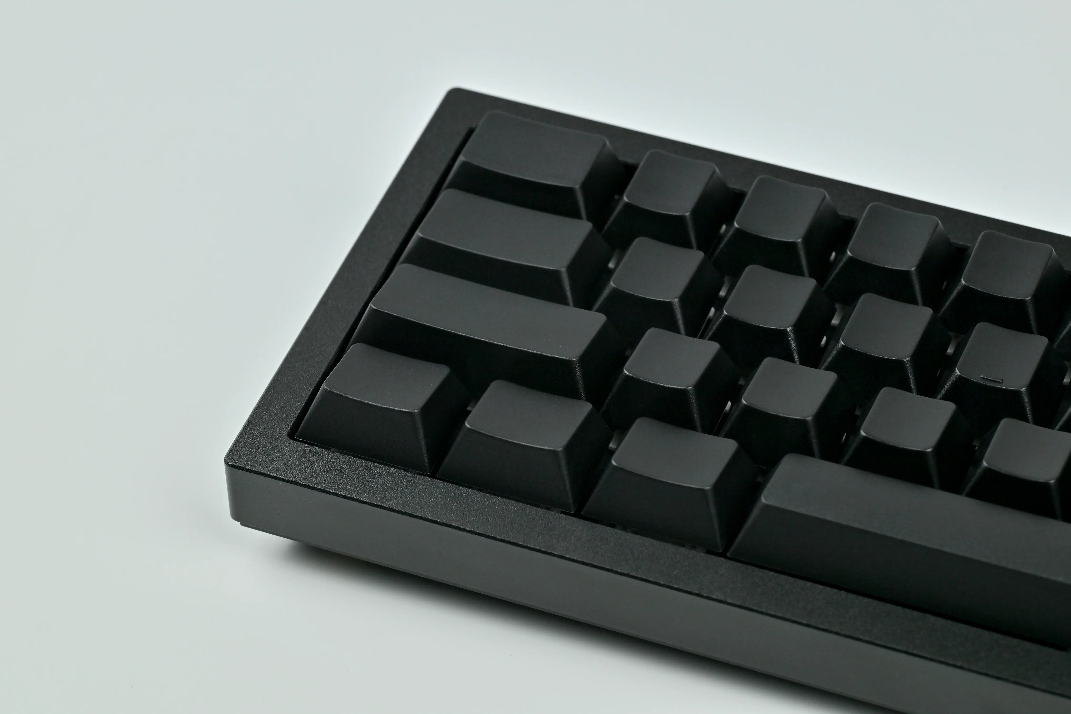 Keyreative ABS Cherry Profile Black Blank Keycaps