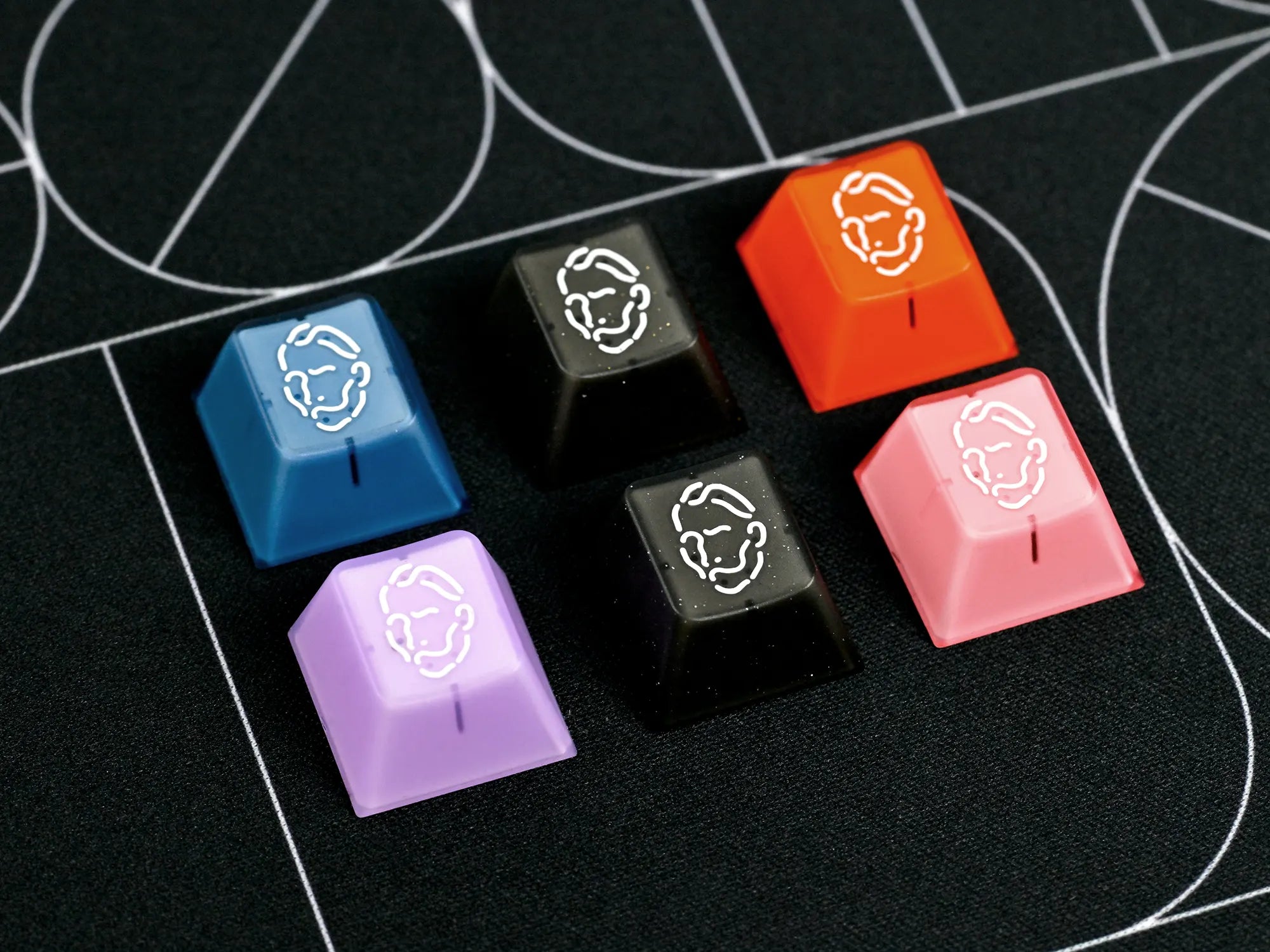 Keyreative Collector Doubleshot Novelty keycaps - van Gogh