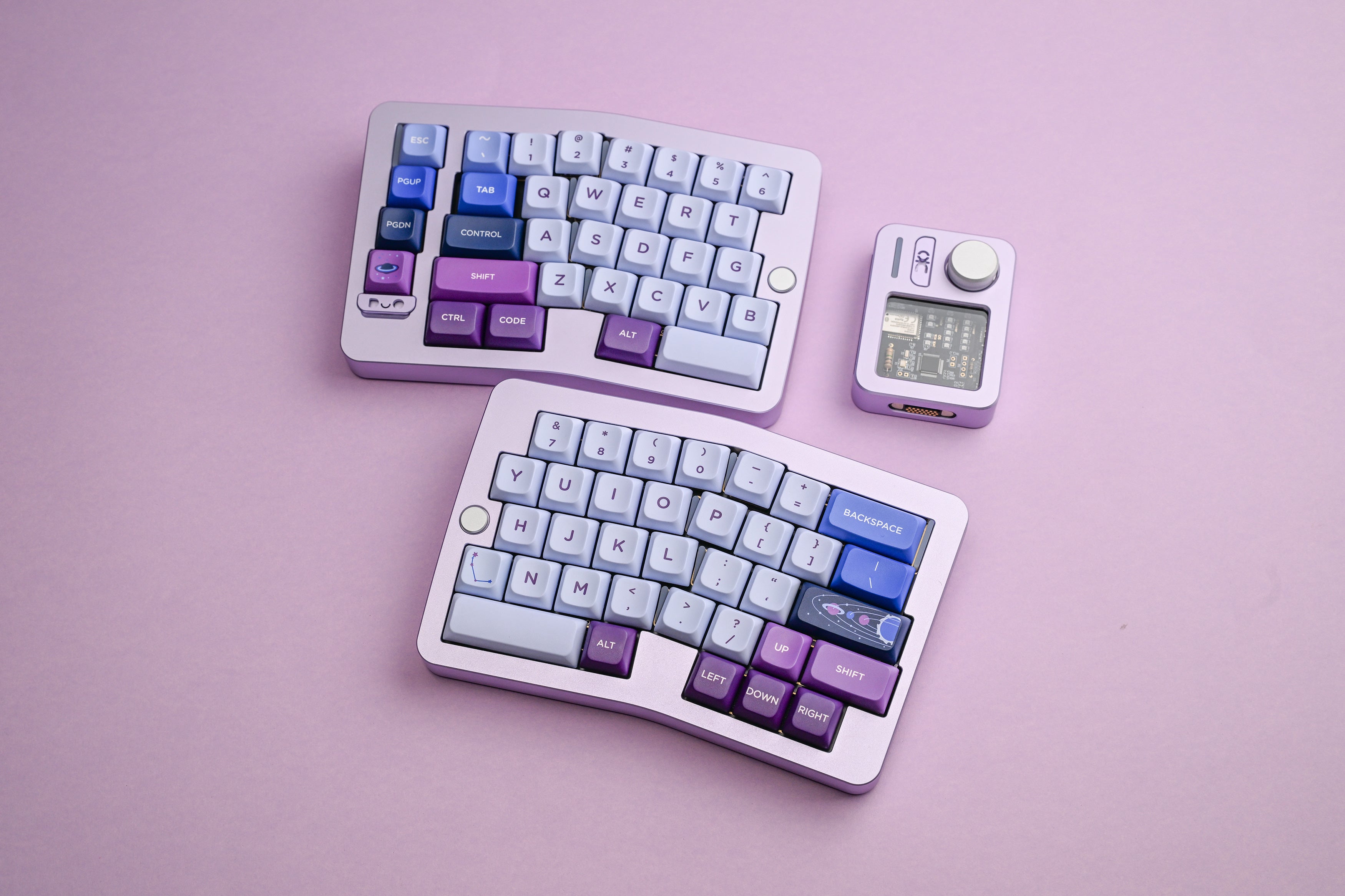 PBS Galaxy Keycaps