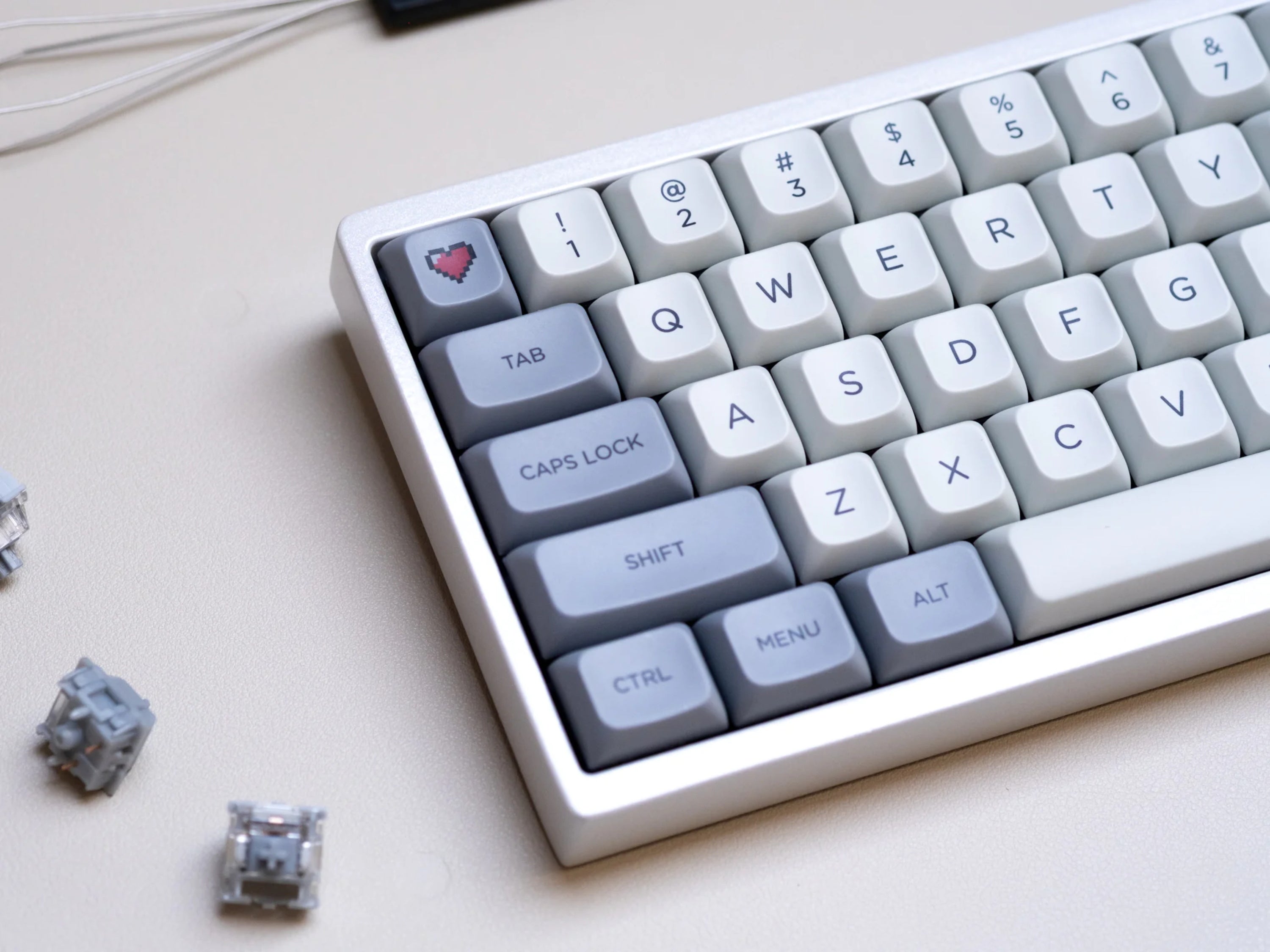 PBS Granite Keycaps