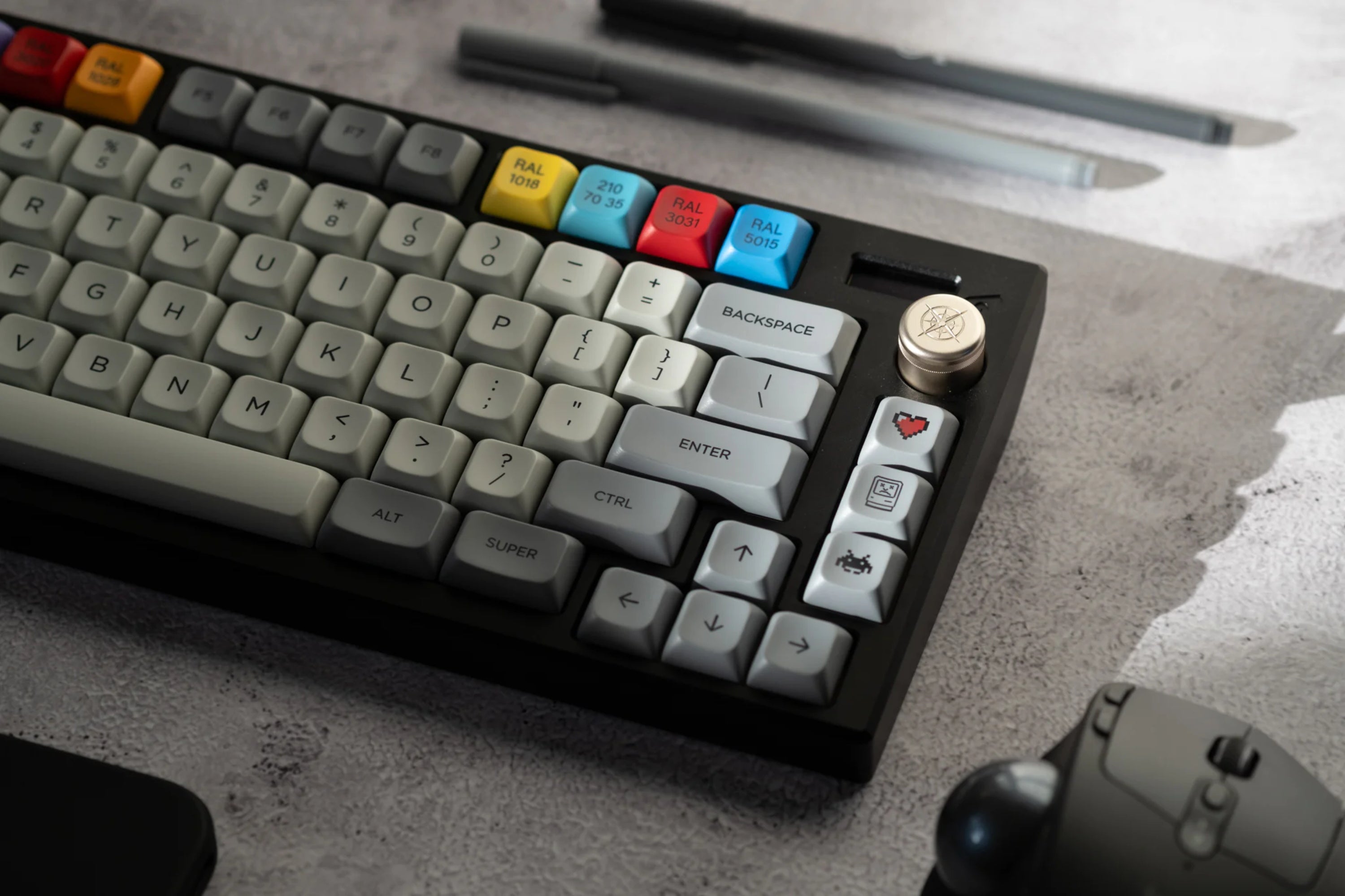 PBS Granite Keycaps