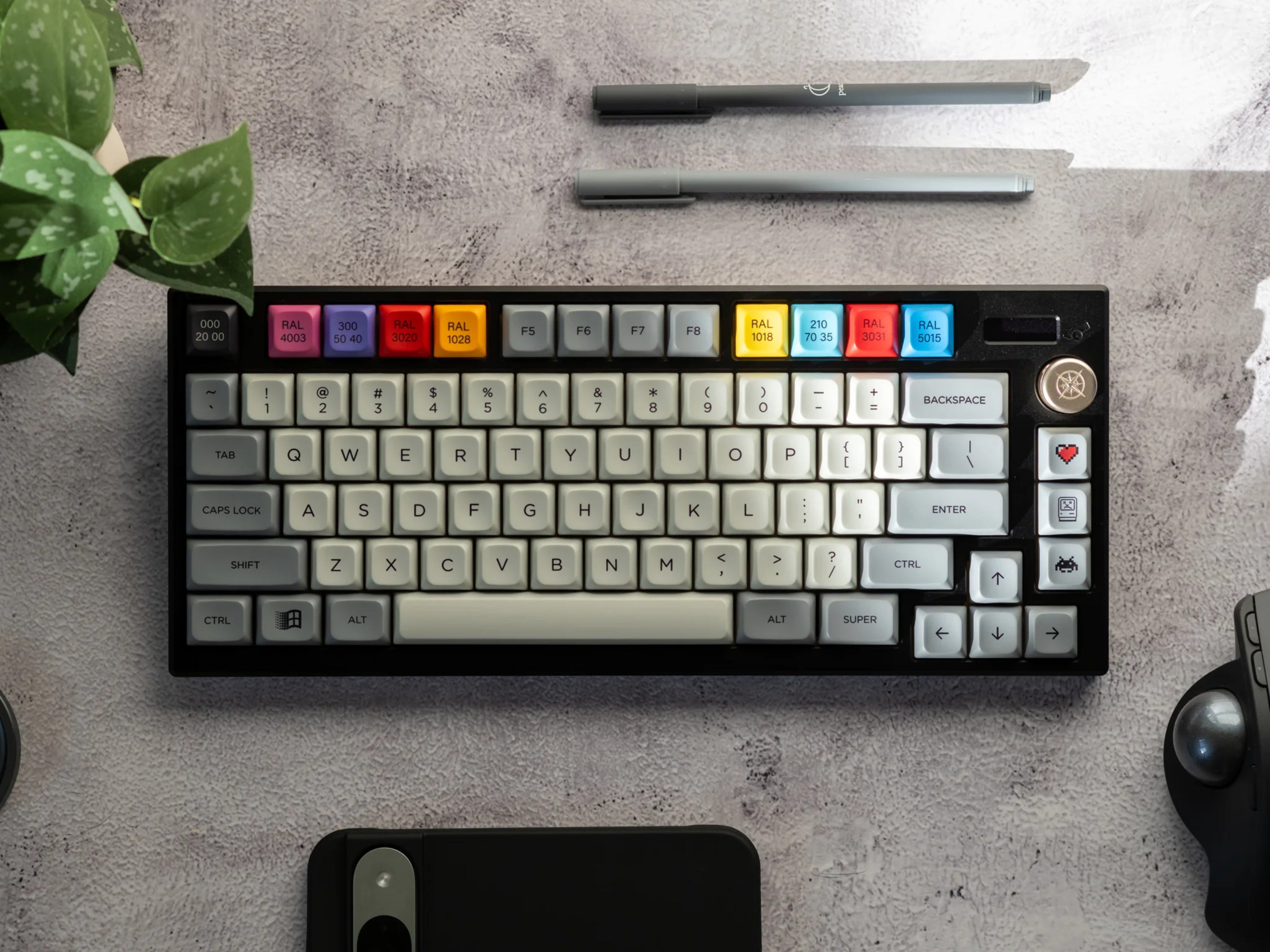 PBS Granite Keycaps