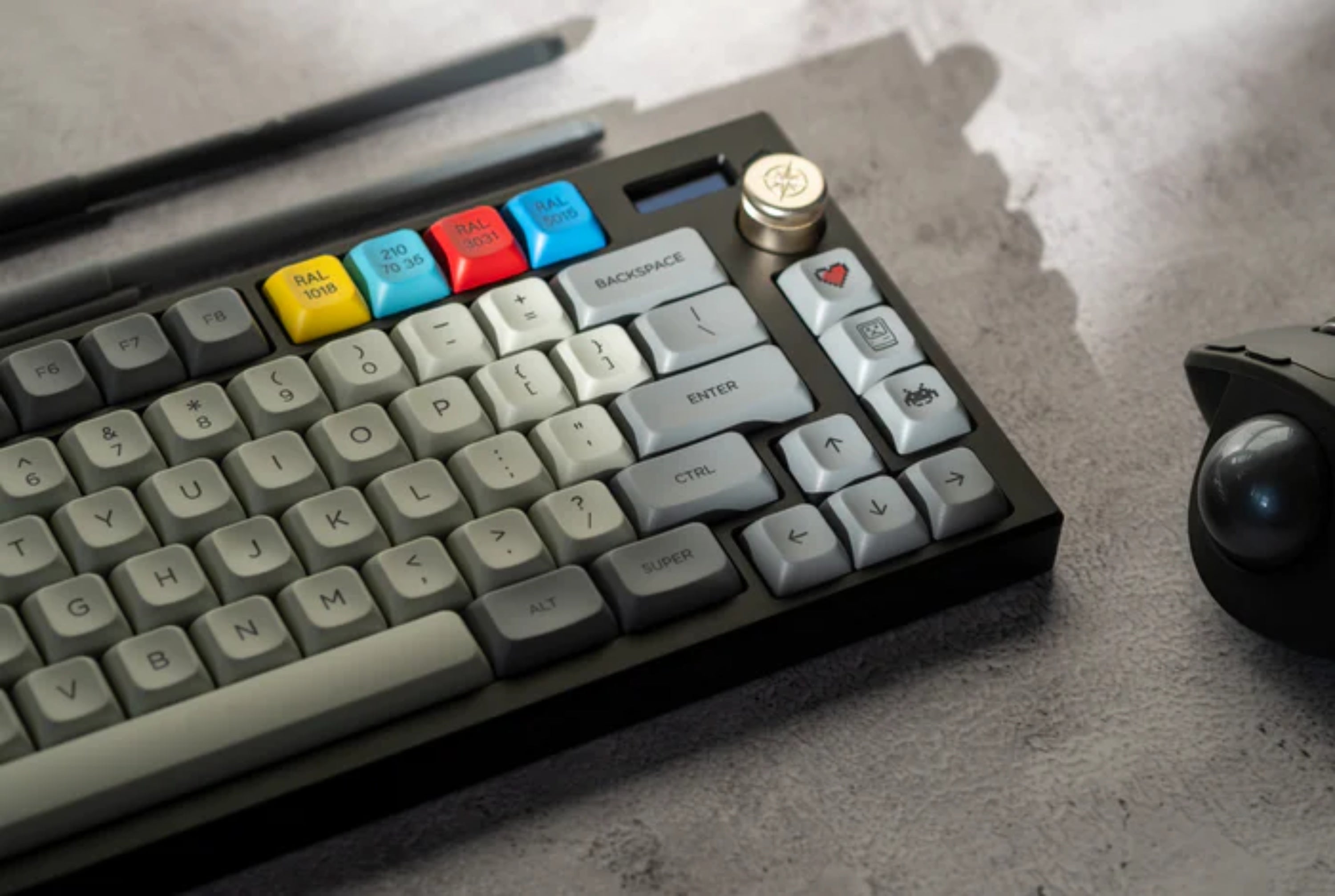 PBS Granite Keycaps