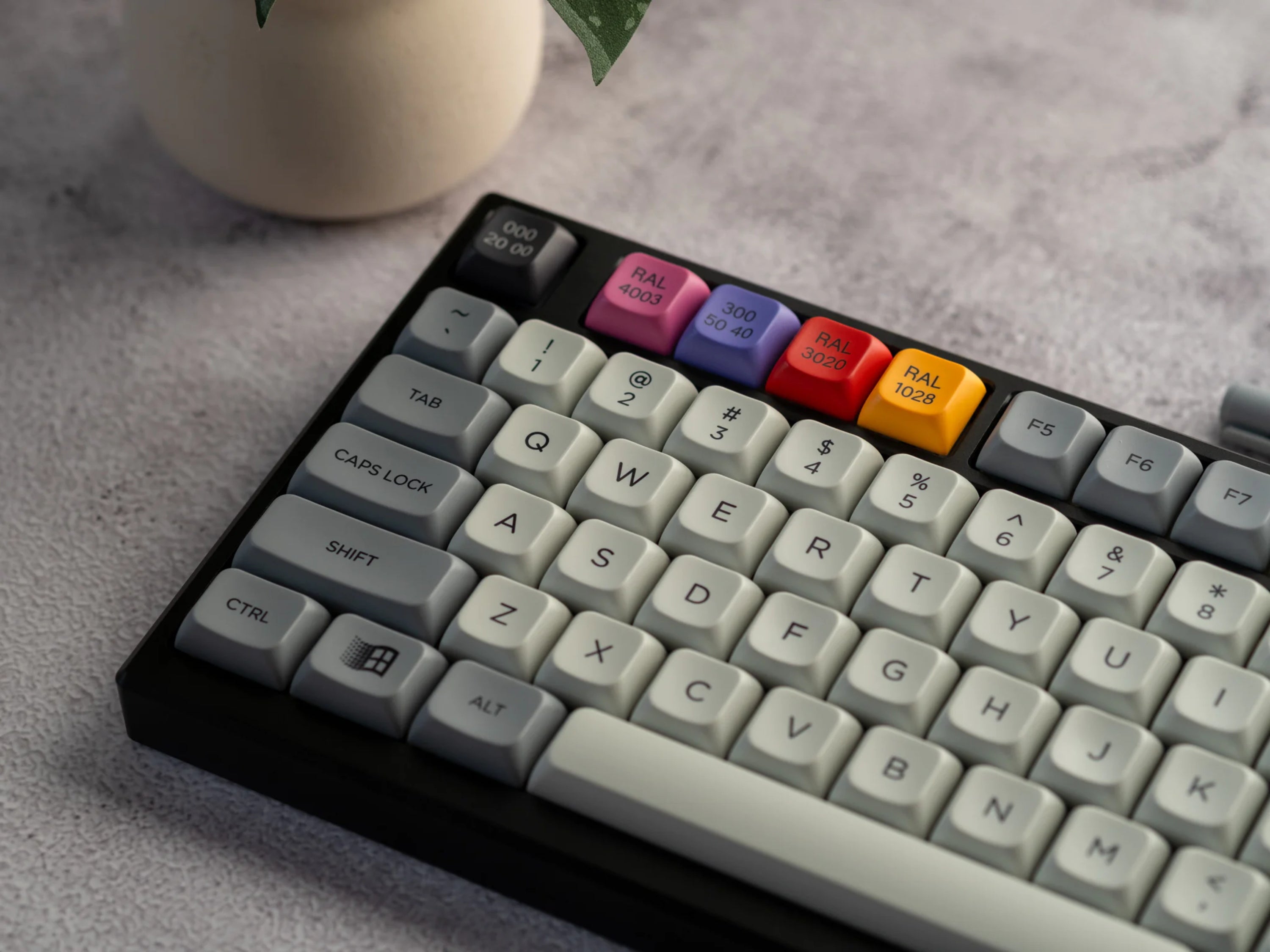 PBS Granite Keycaps