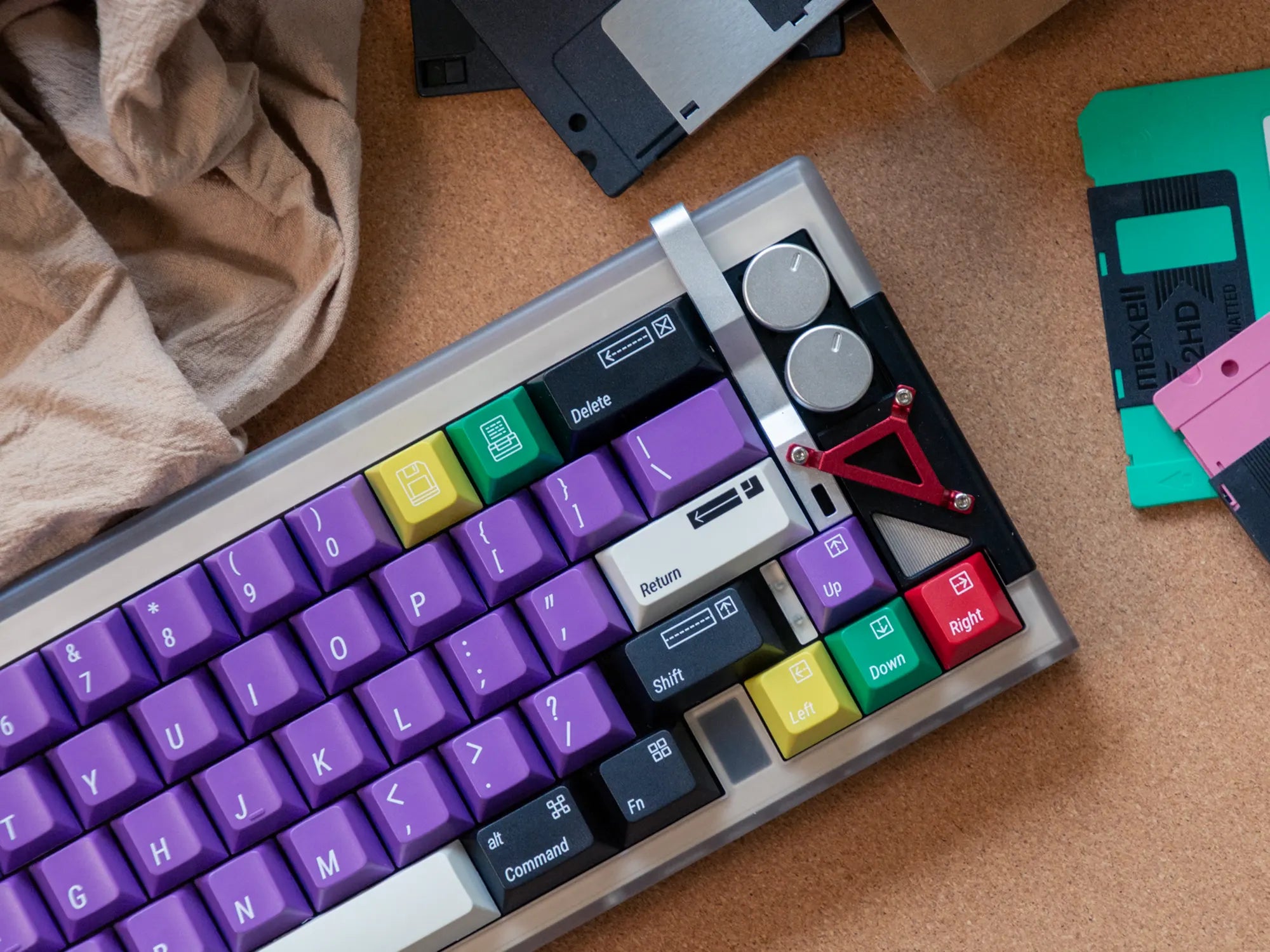 Pixel Cube ABS Cherry Profile Keycaps