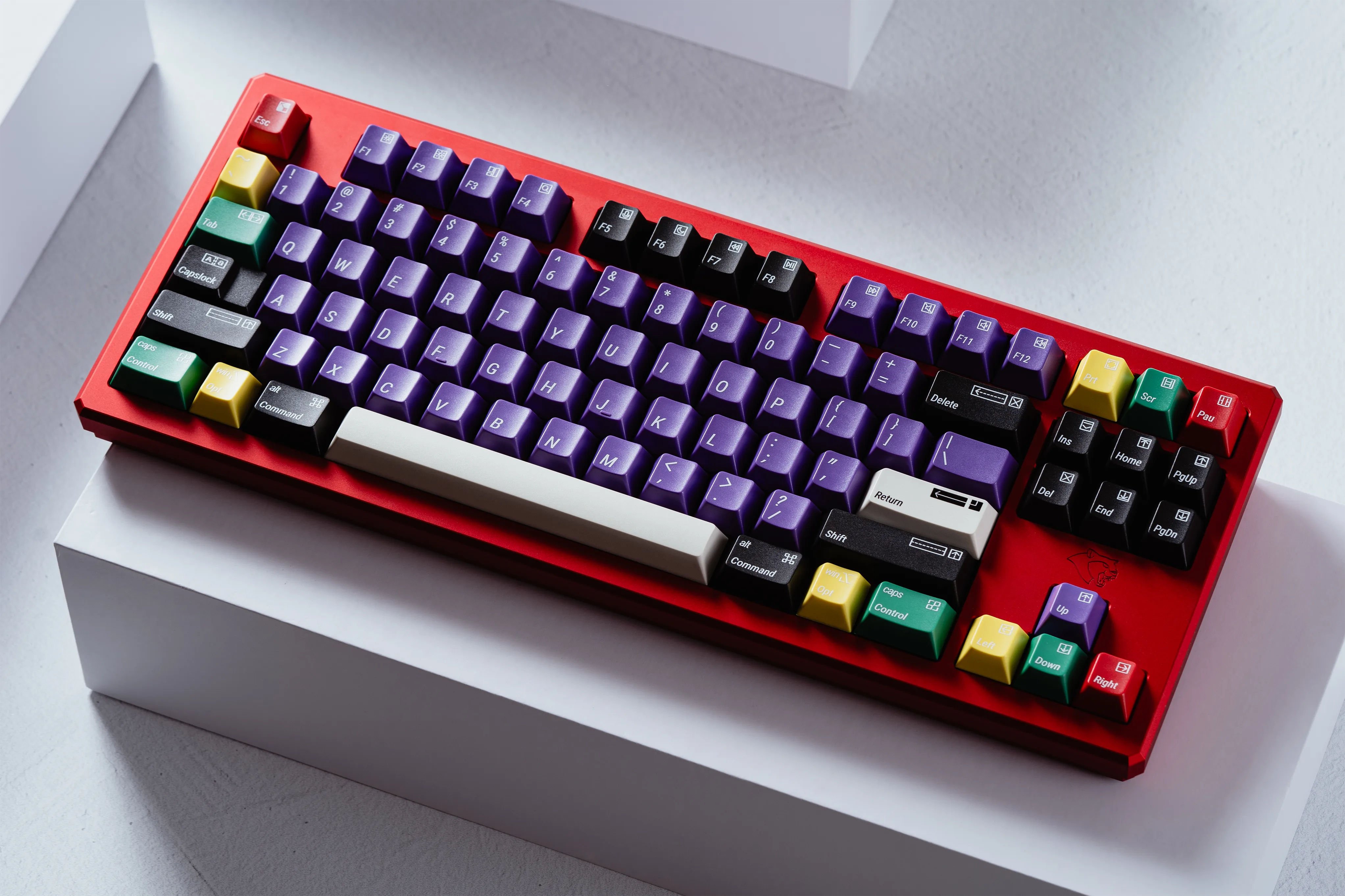 Pixel_Cube_ABS_Cherry_Profile_Keycaps