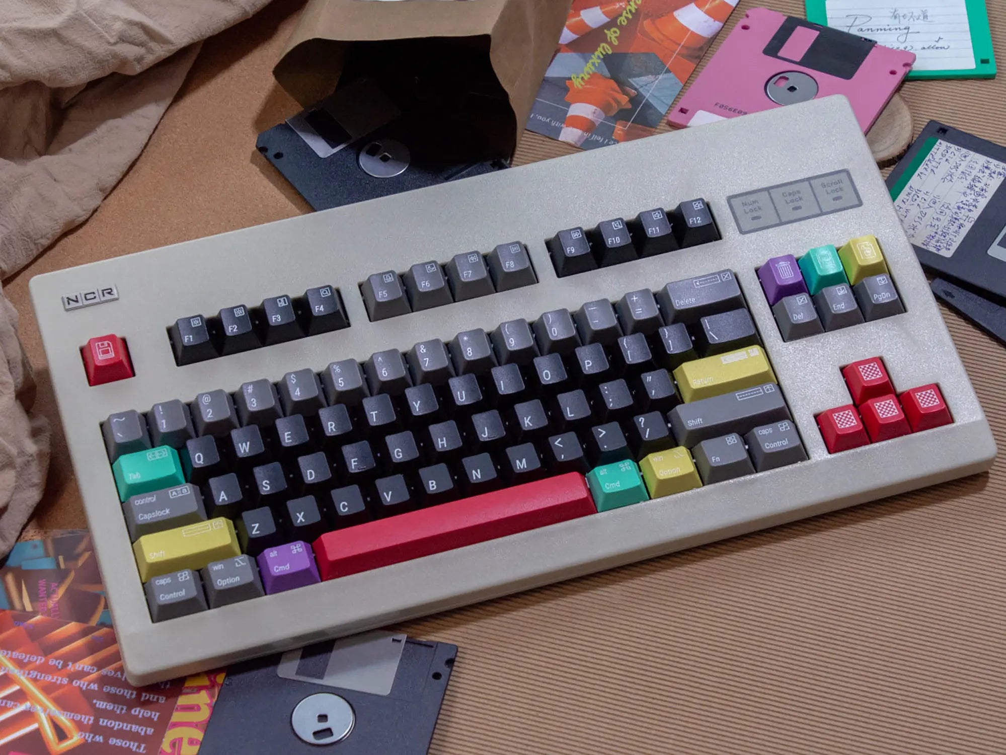 Signal Test ABS Cherry Profile Keycaps