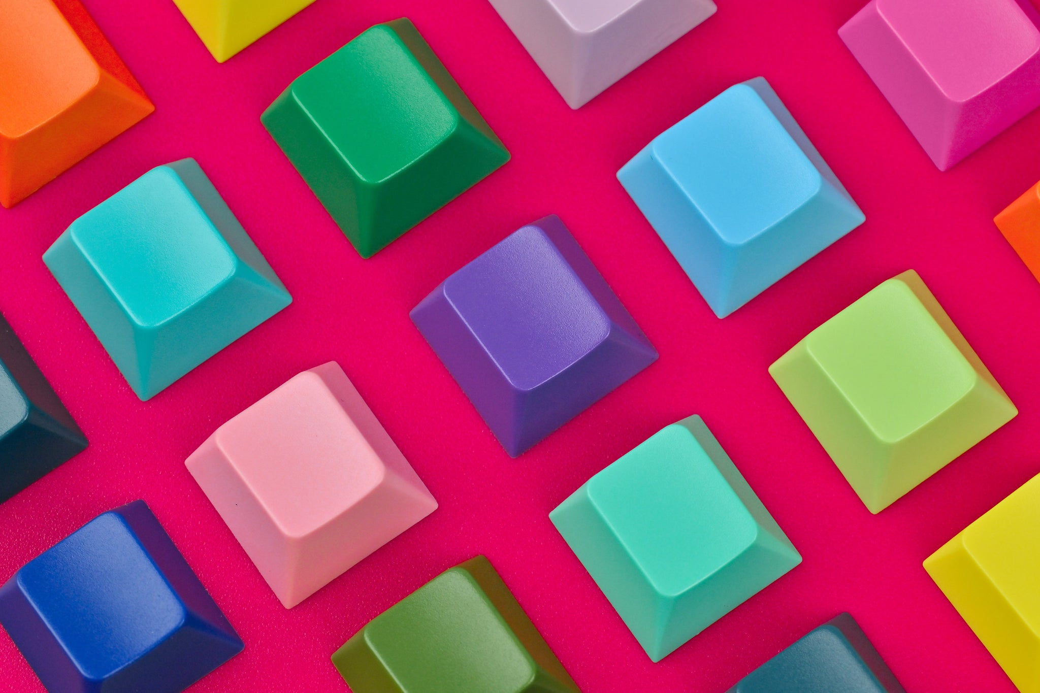 ABS Cherry Profile Blank Keycaps