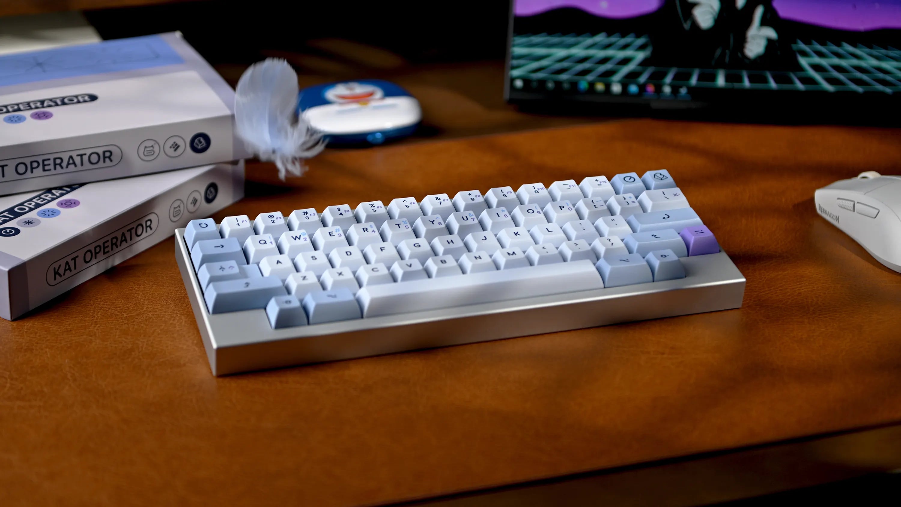 KAT Operator Thickened Double Shot PBT Keycaps