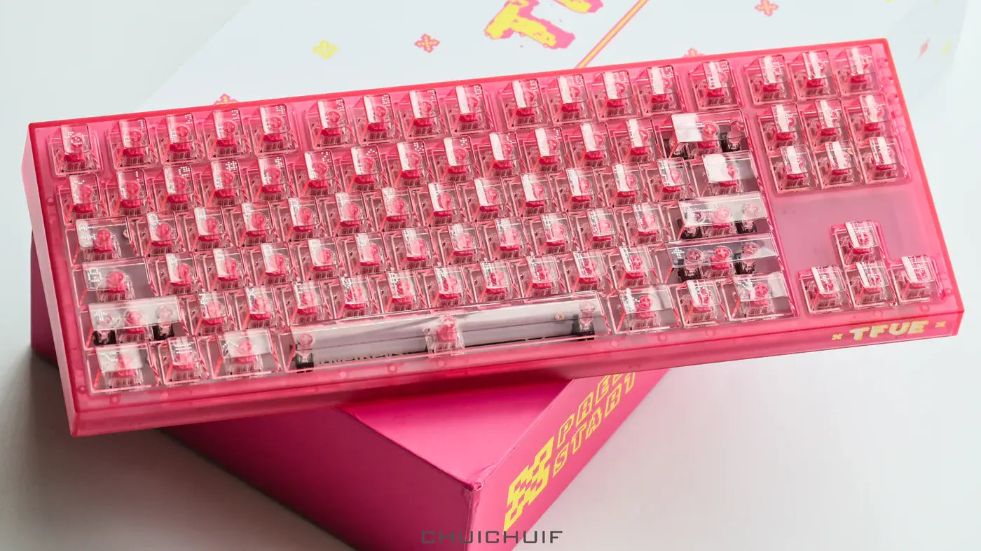 Asimov Cherry Transparent Keycaps: Buyer Showcase