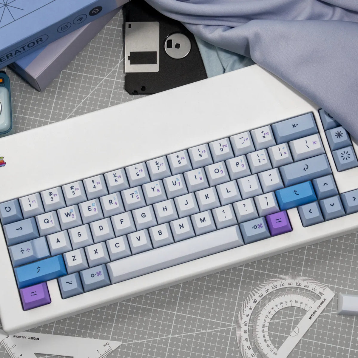 Keyreative 新しいキーキャップの高さプロファイル KAM プレビュー