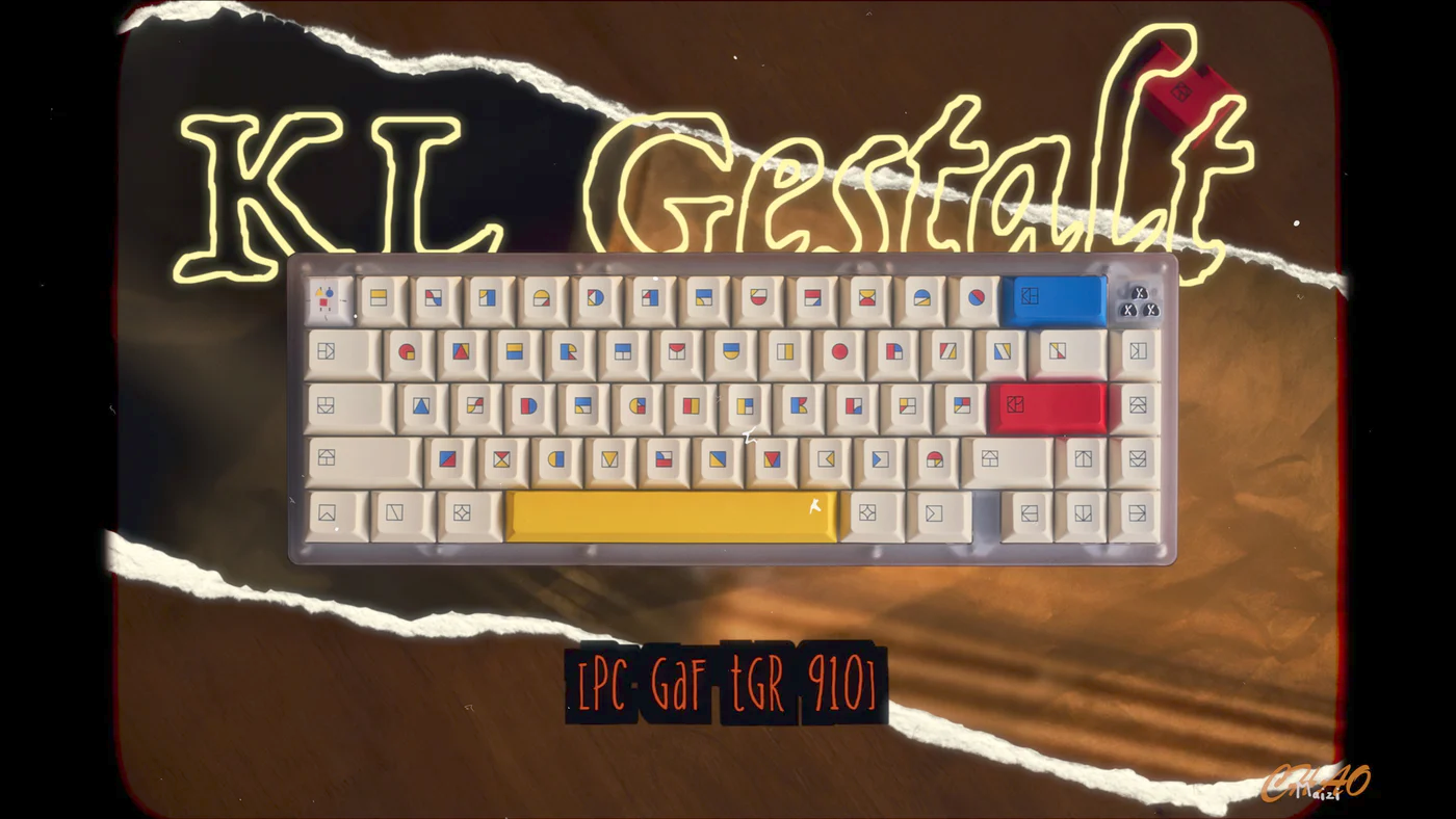 KL Gestalt PBT Keycaps: Buyer Showcase