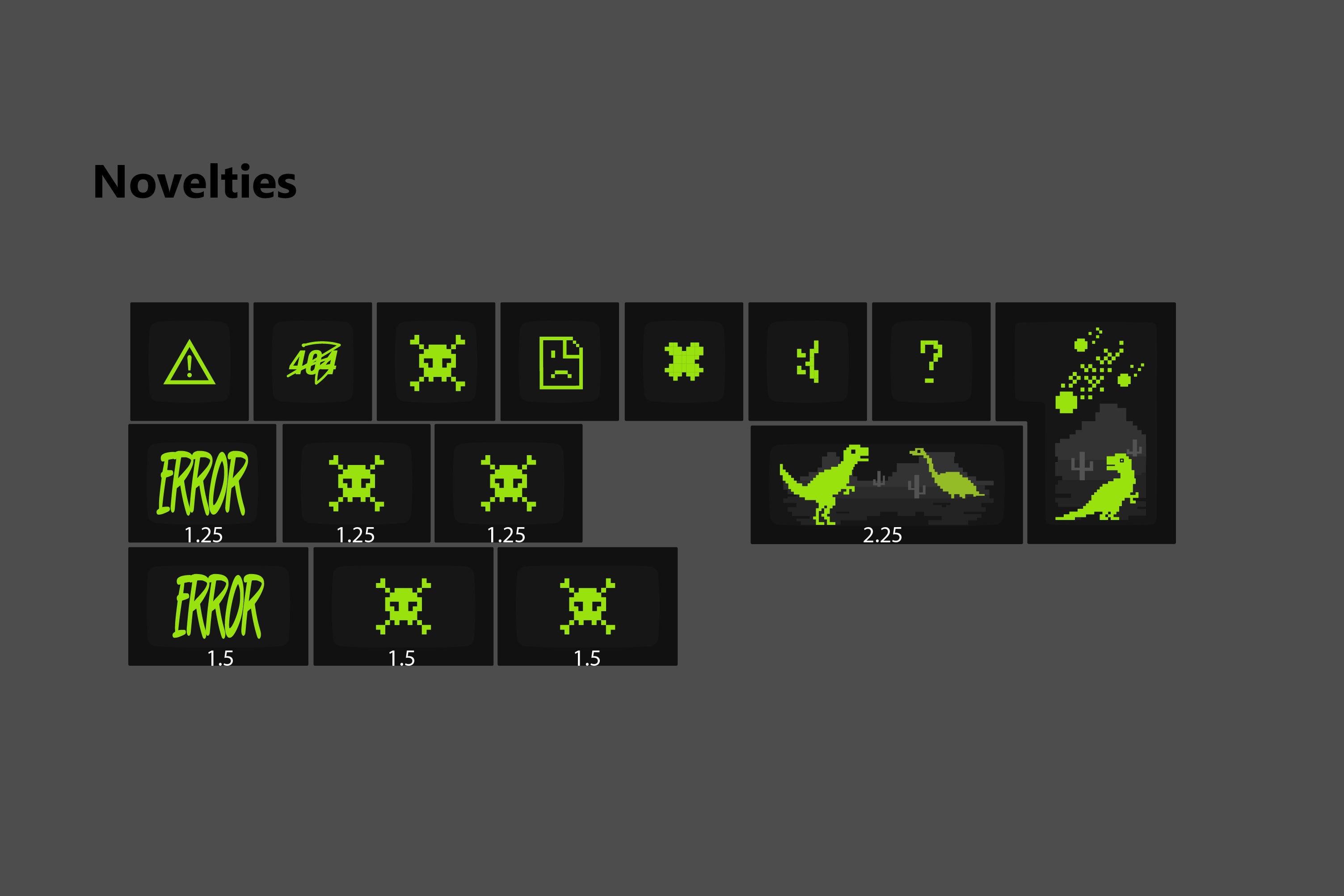 404 Error KAM Profile Keycaps