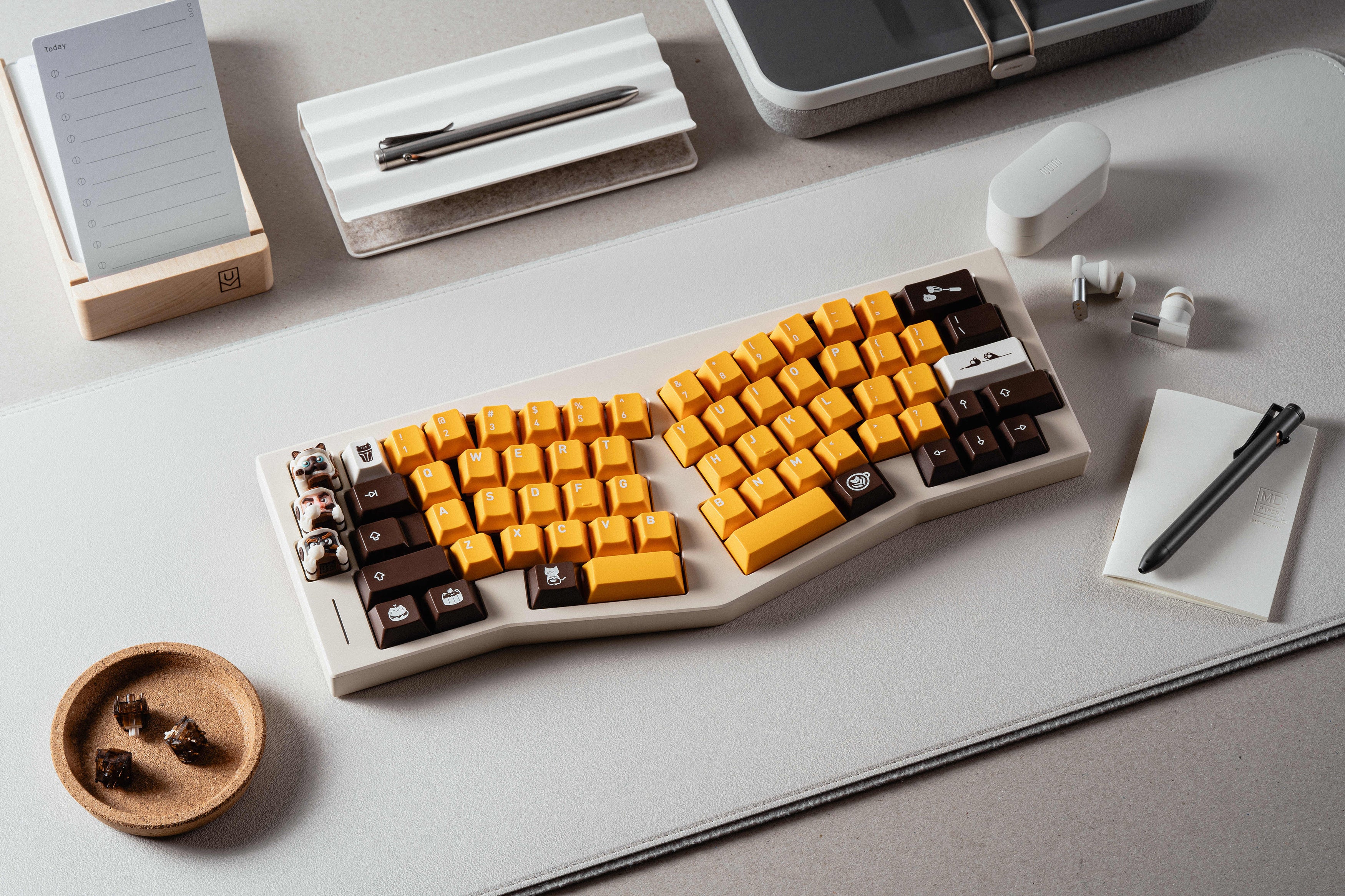  / K8W371C1 Achieve アチーブ ABS Nekoccino Cherry Profile Keycaps|Keyreative