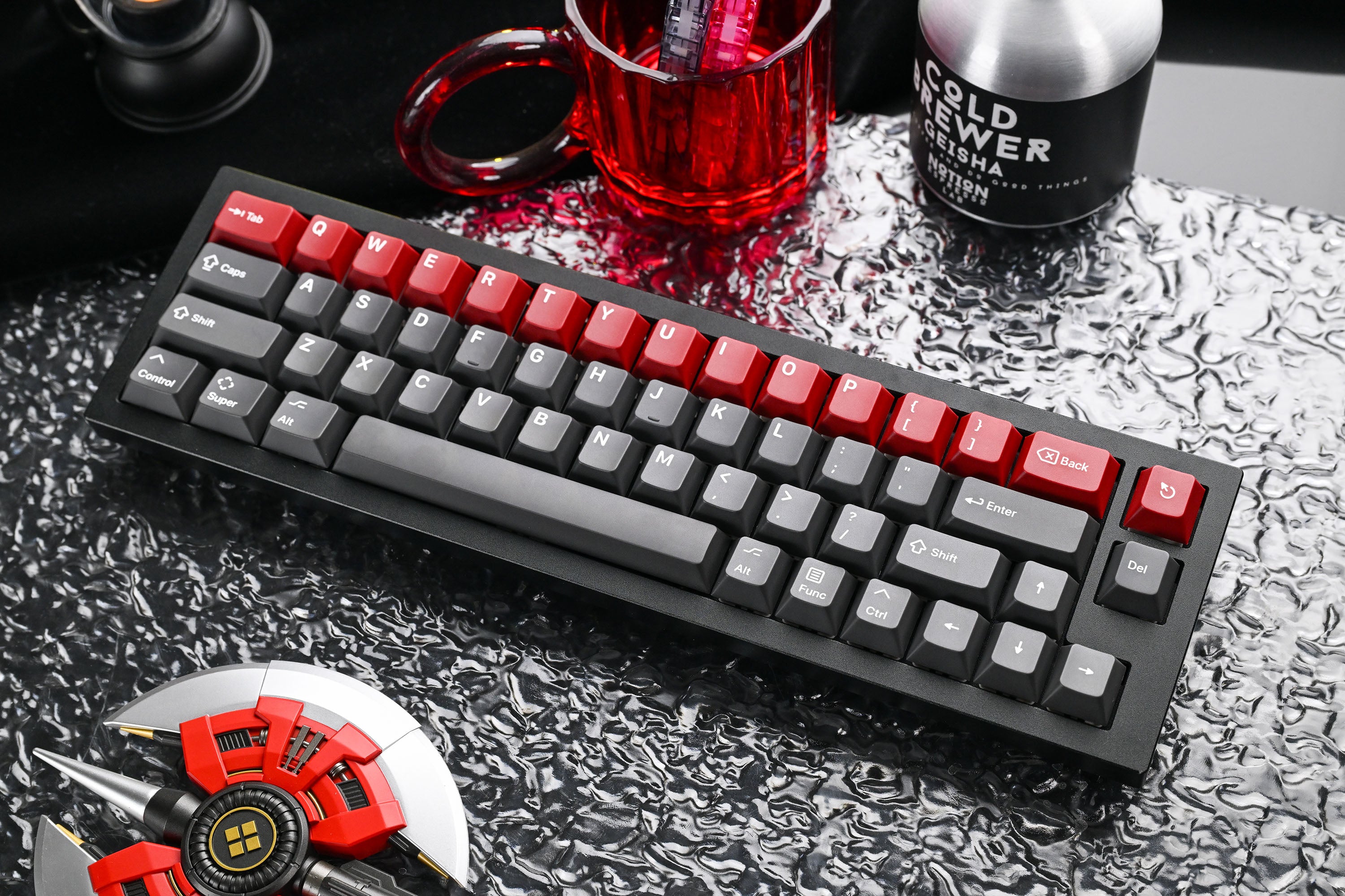 KAP Grey Alert Keycaps