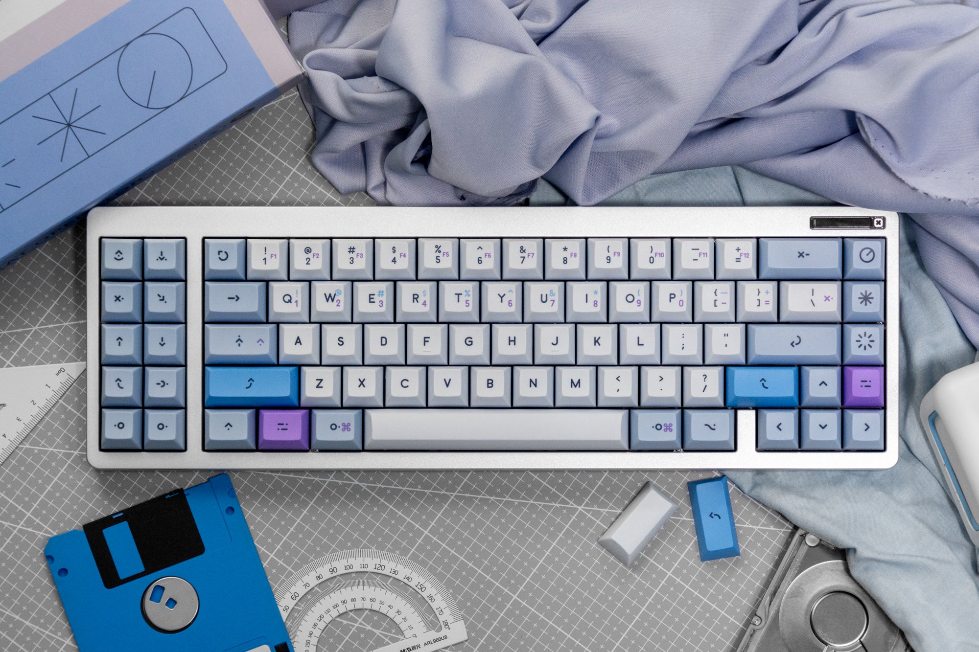 KAT Operator Thickened Double Shot PBT Keycaps Designed by Biip