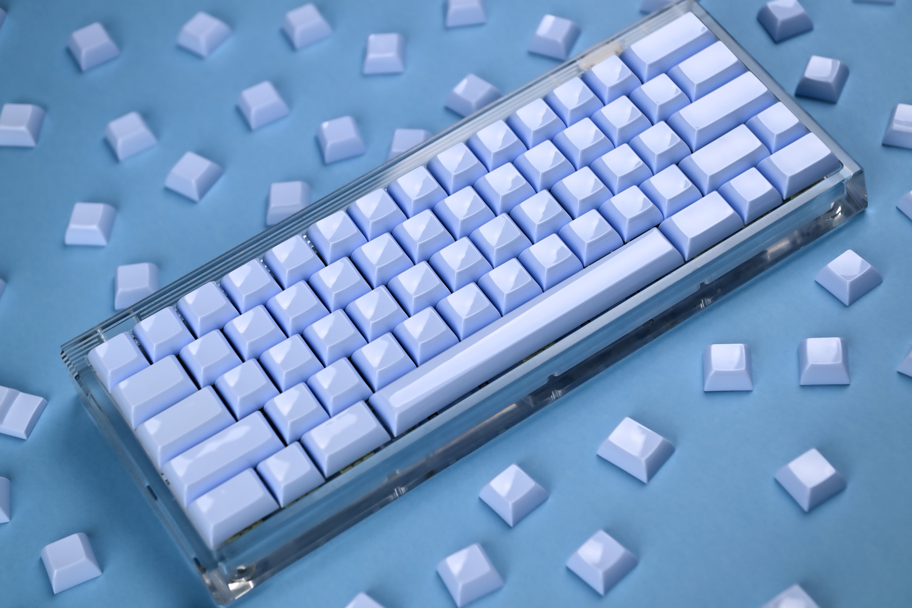 KAM PBT Blank Keycaps - 152 Keycaps