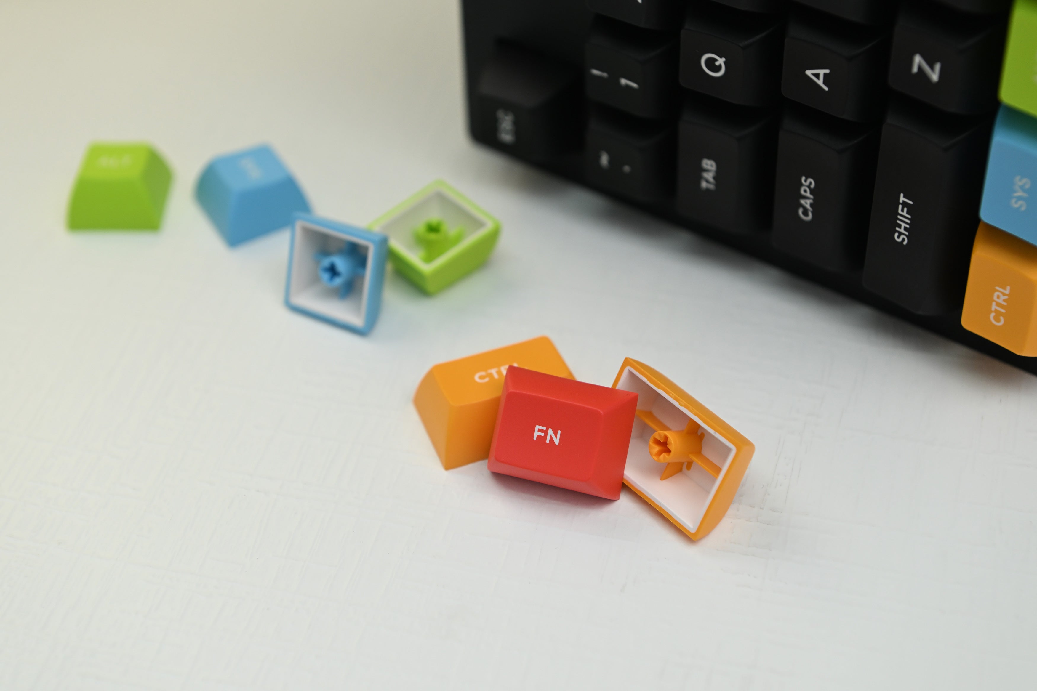 KAT WOB Candy Double Shot Keycaps for HHKB