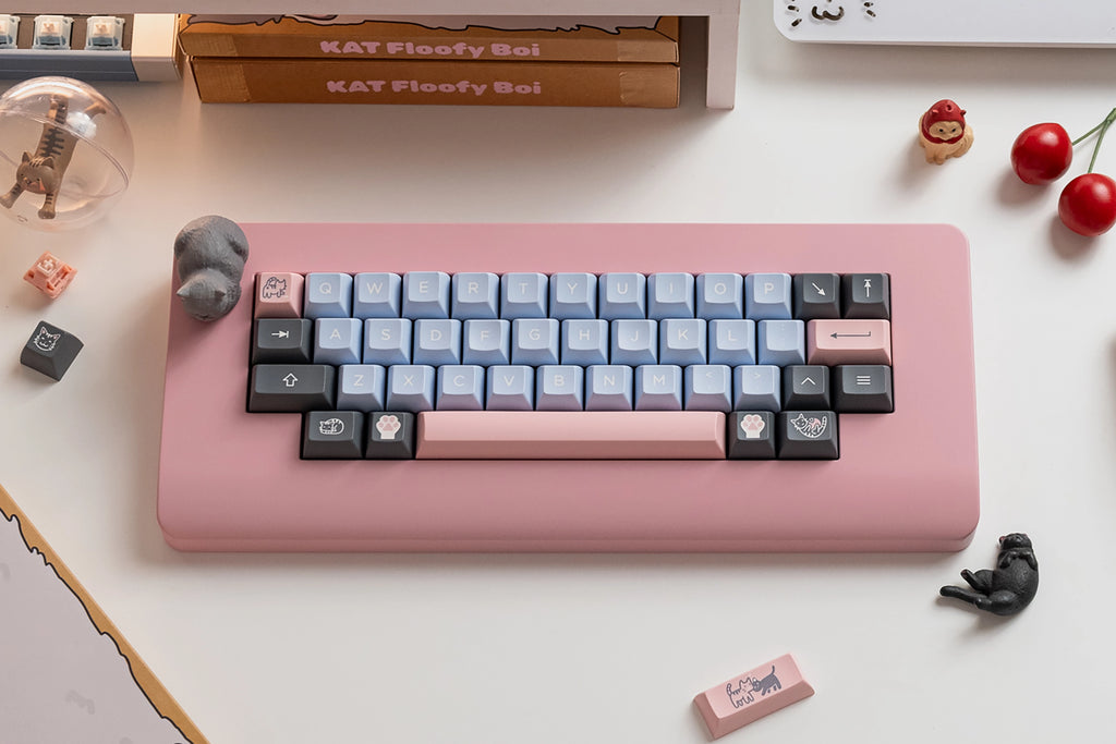キーボード KAT Floofy Boi Base + Space KAT Floofy Boi – CannonKeys