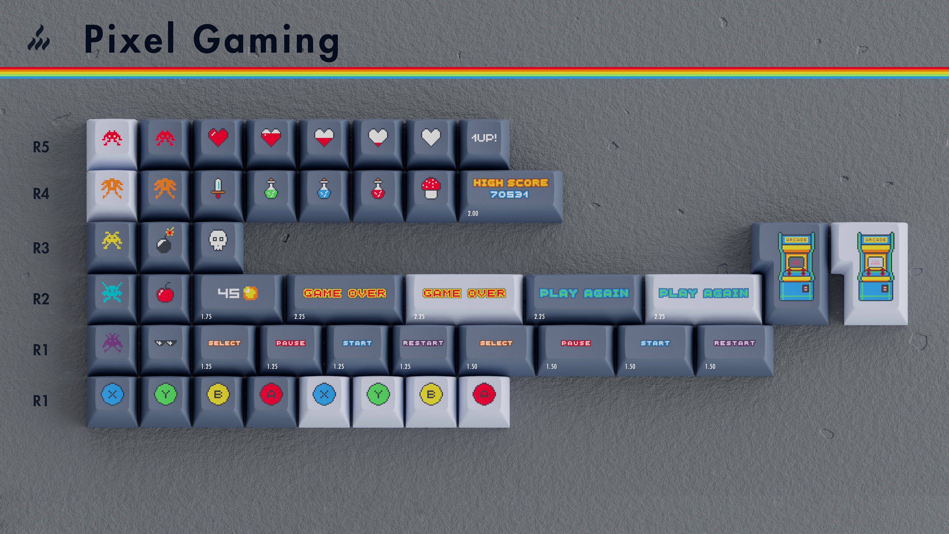 [Group-buy] KAT Retrobytes Keycaps