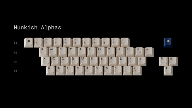 KCH War Maiden PBT Keyaps-Nunkish_Alphas