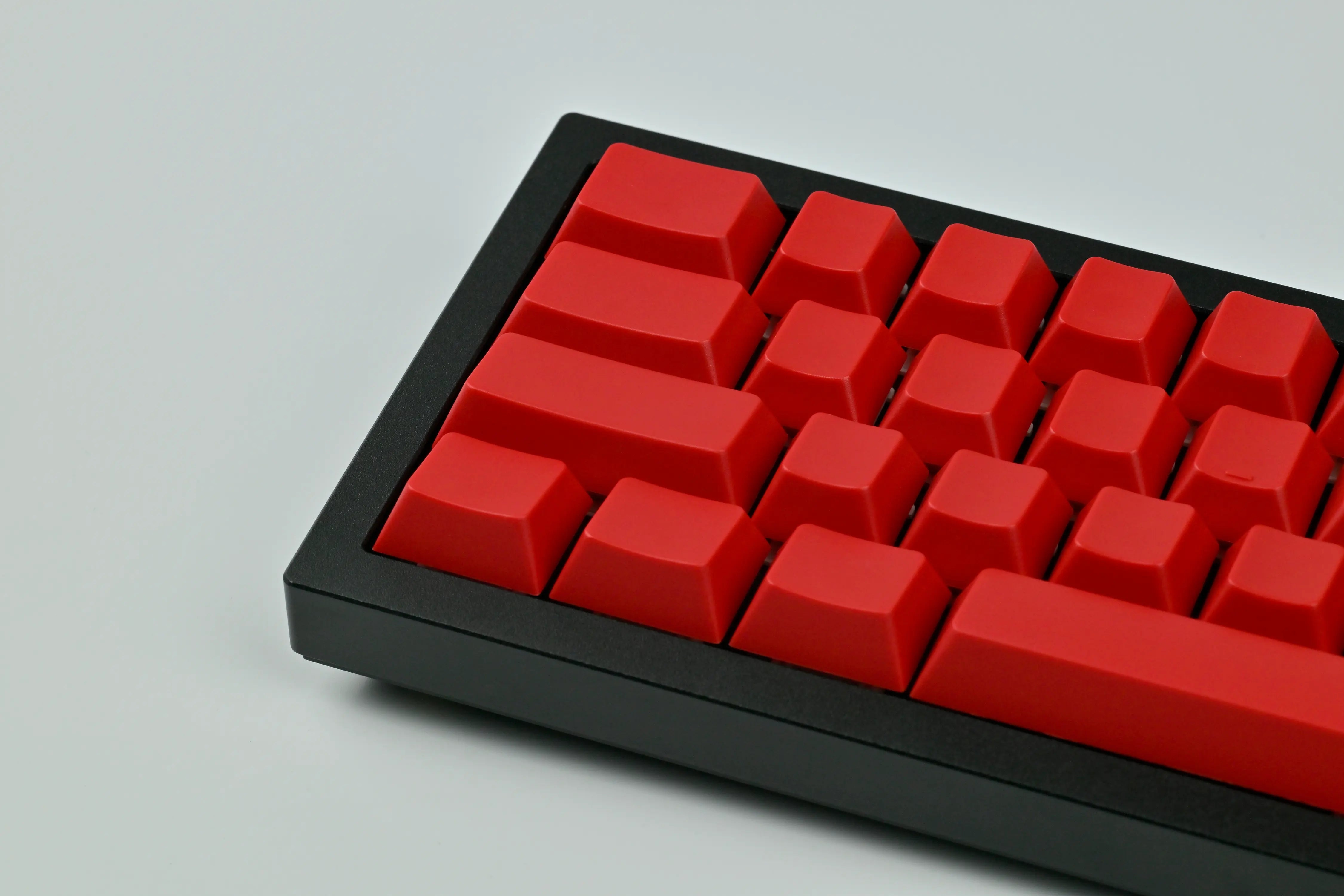 Keyreative ABS Cherry Profile Crimson Blank Keycaps