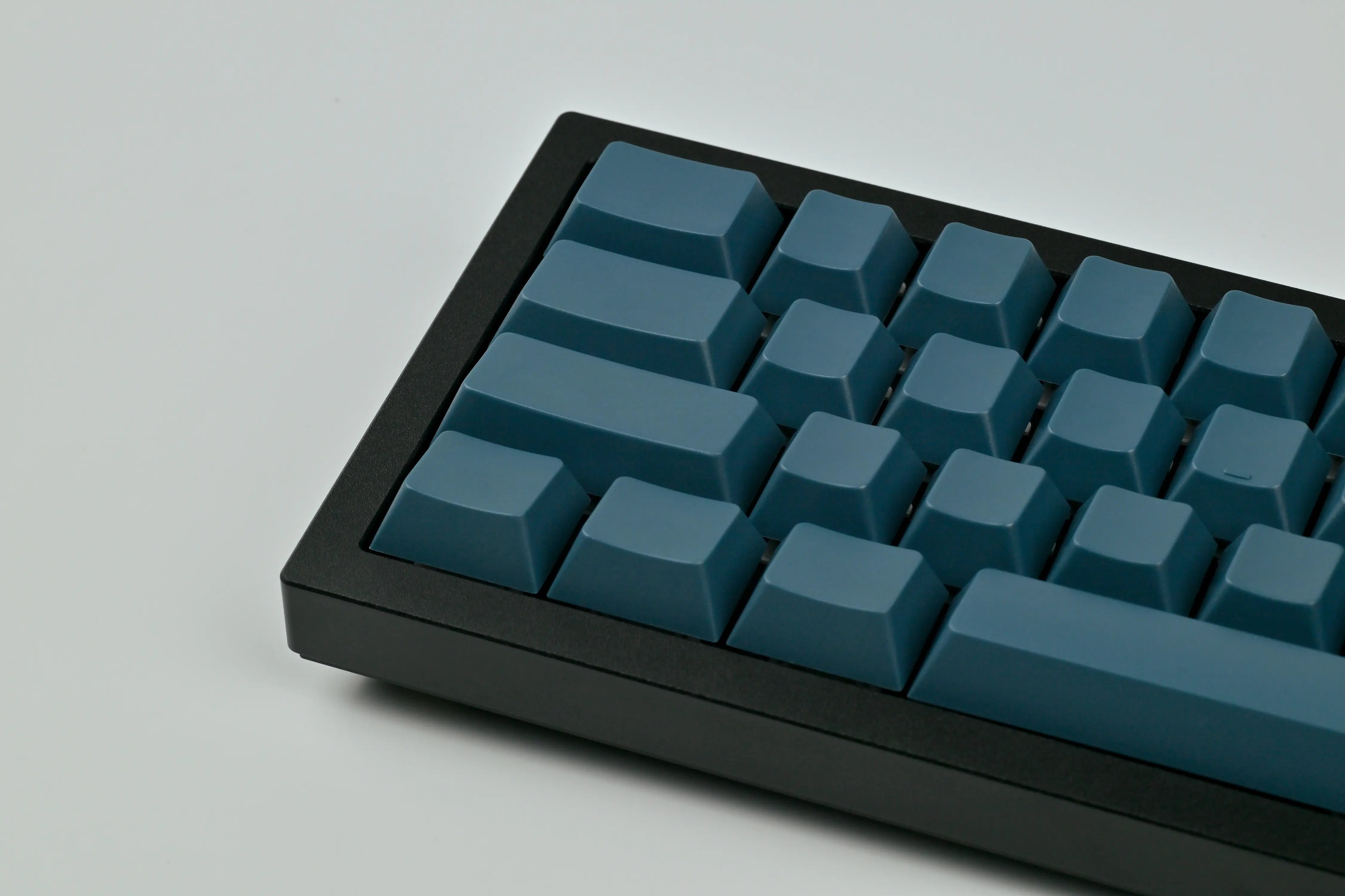Keyreative ABS Cherry Profile Grey-Blue Blank Keycaps