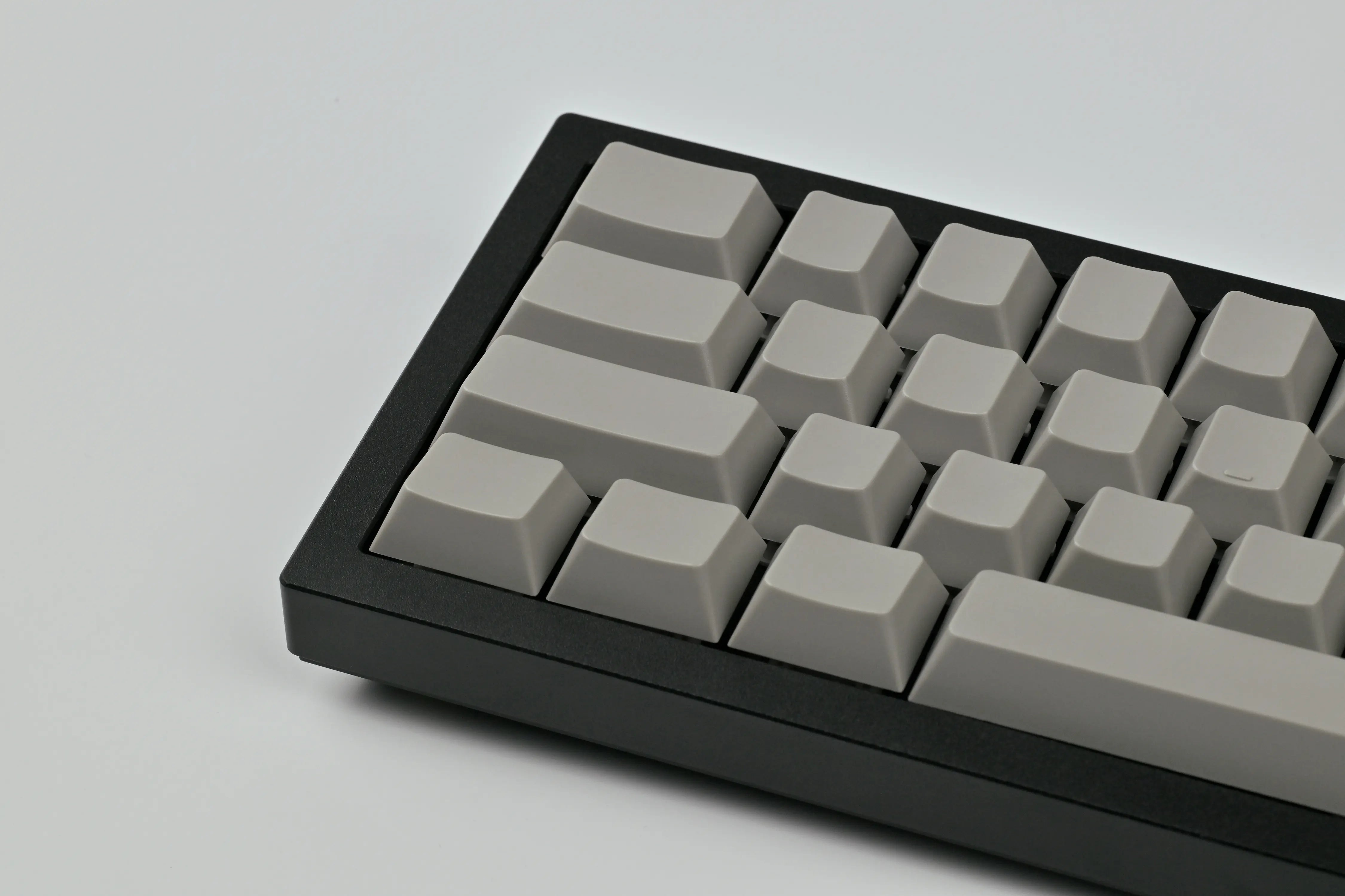 Keyreative ABS Cherry Profile Grey Blank Keycaps