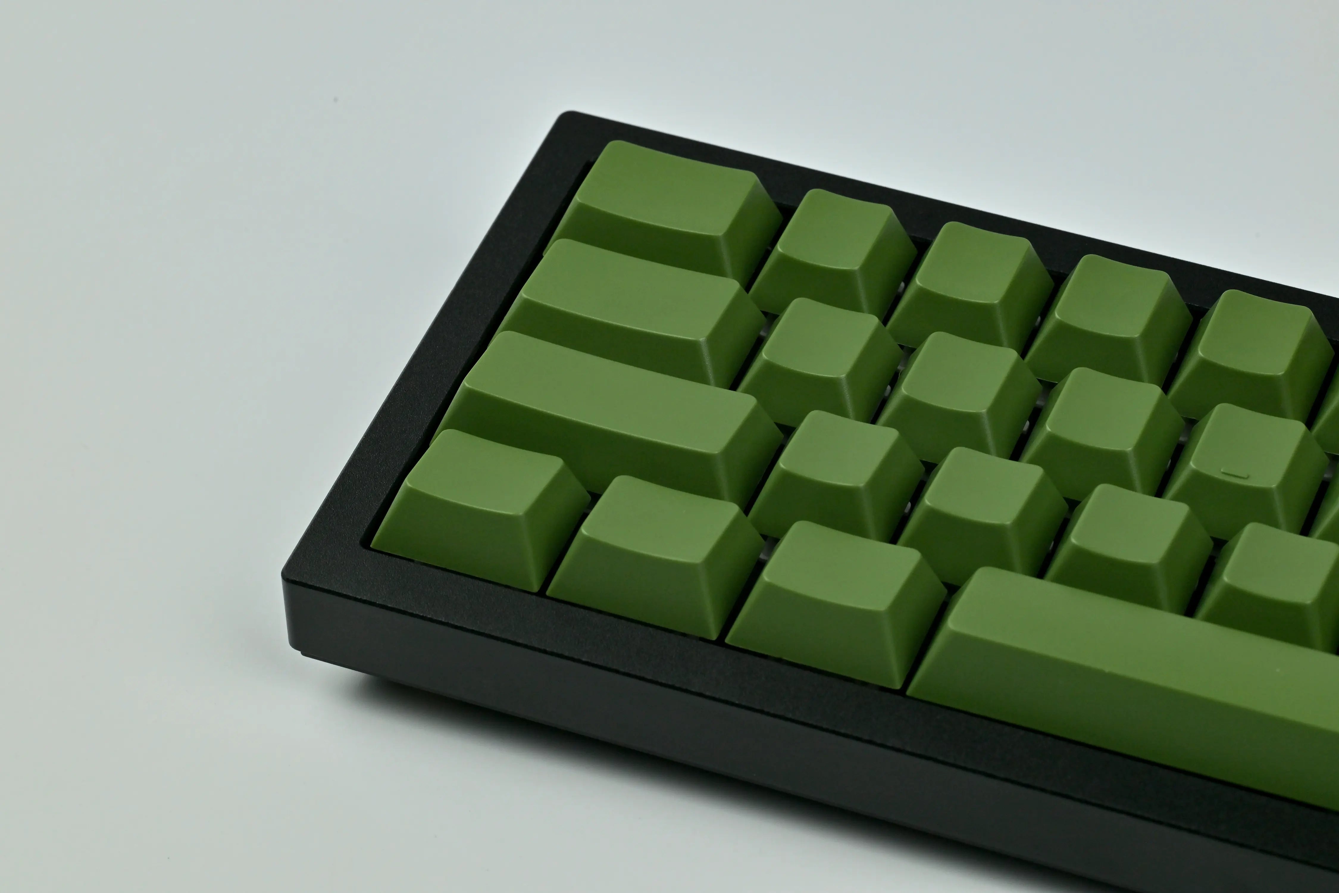 Keyreative ABS Cherry Profile Olive Blank Keycaps