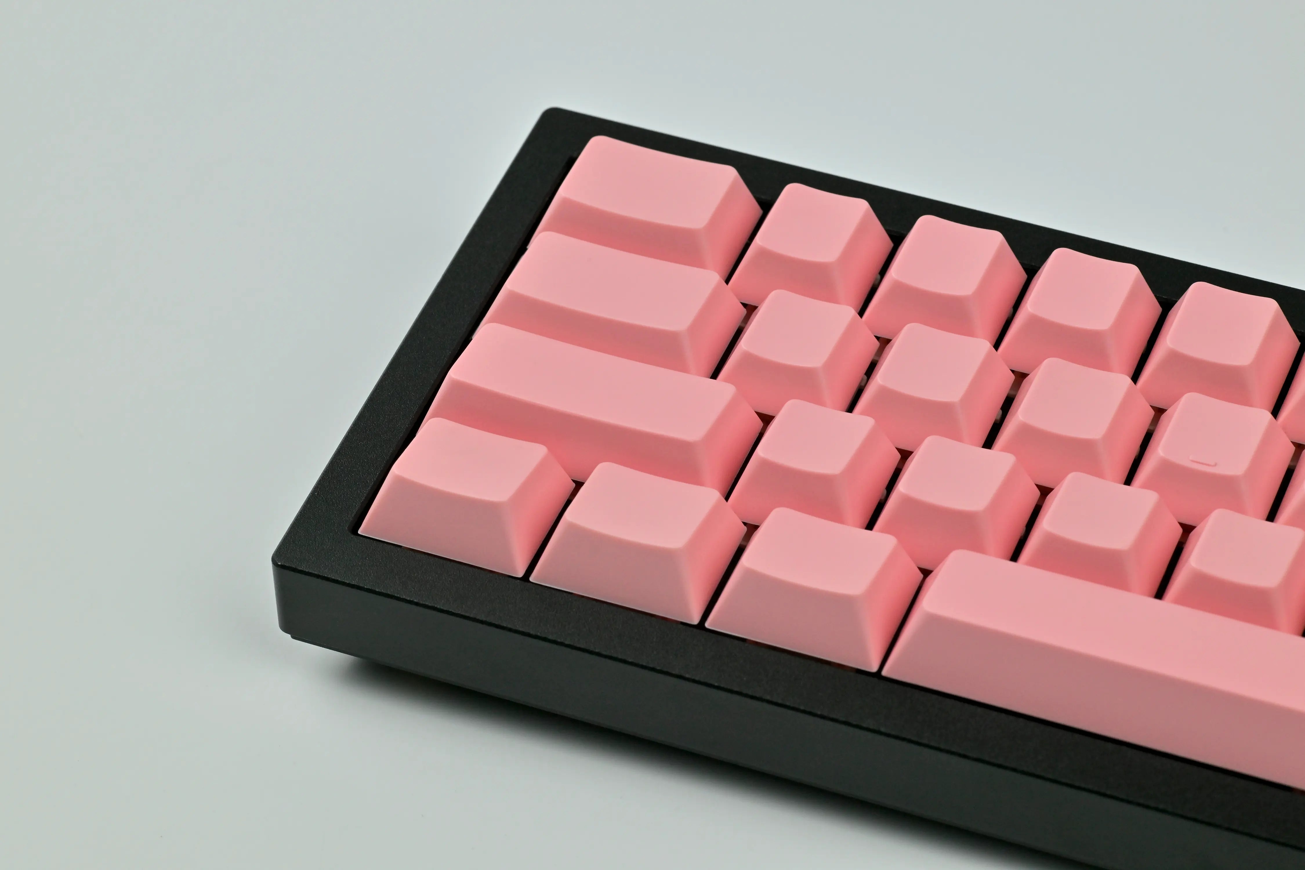 Keyreative ABS Cherry Profile Pink Blank Keycaps