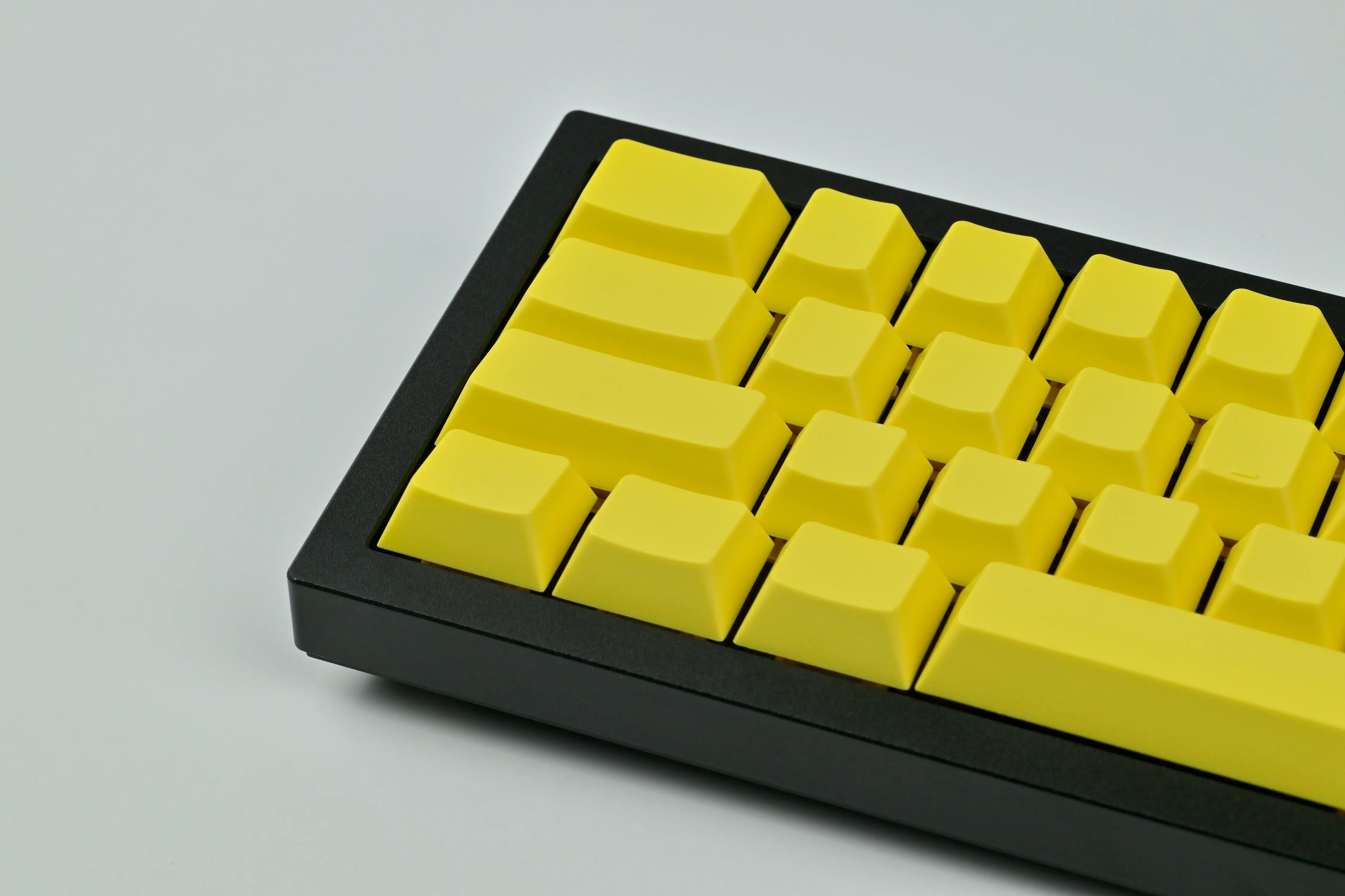 Keyreative ABS Cherry Profile Yellow Blank Keycaps